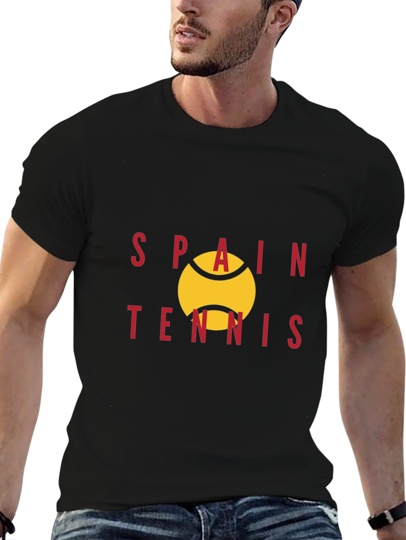 Spain Tennis Graphic T-Shirt