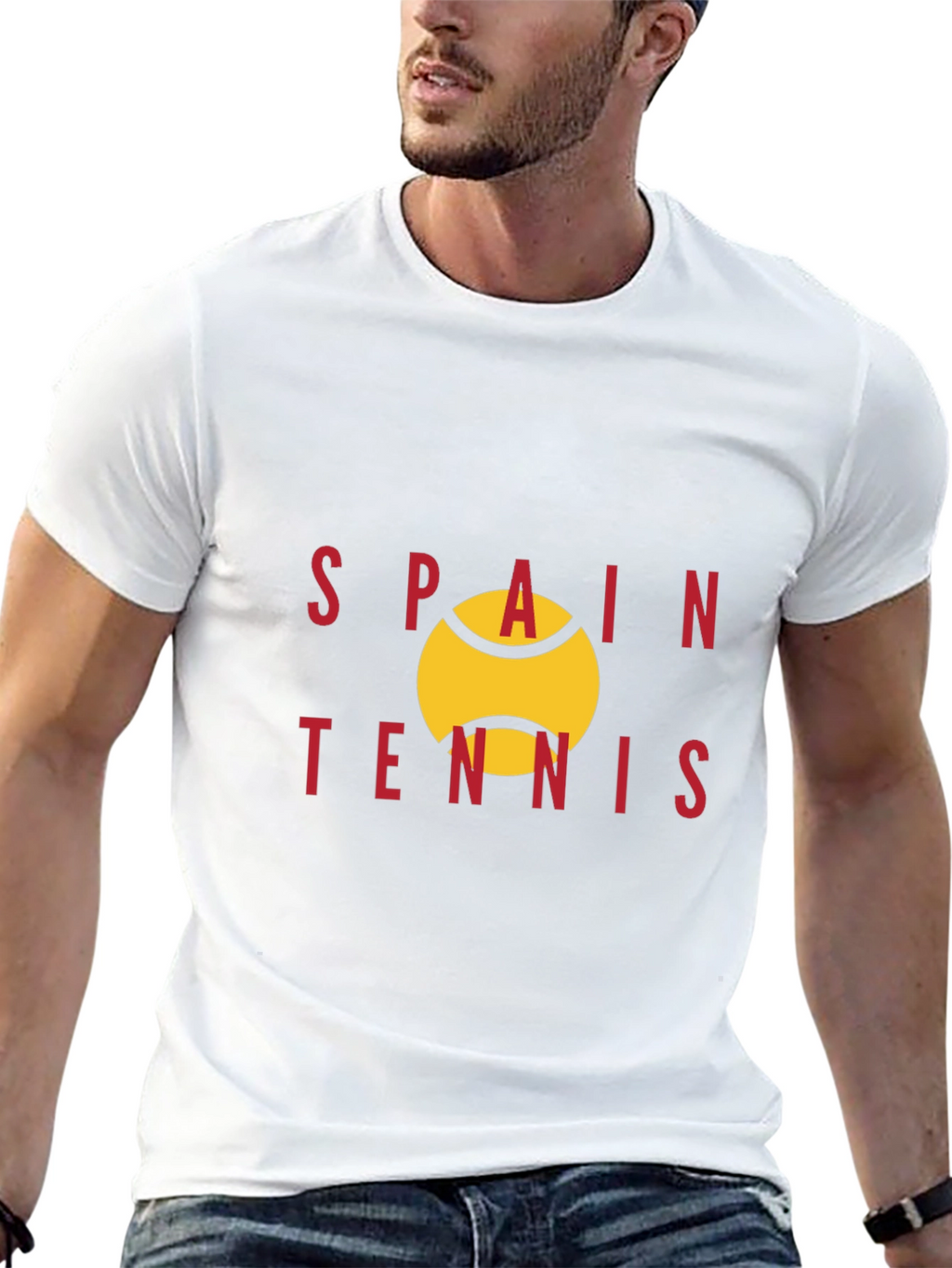 Spain Tennis Graphic T-Shirt