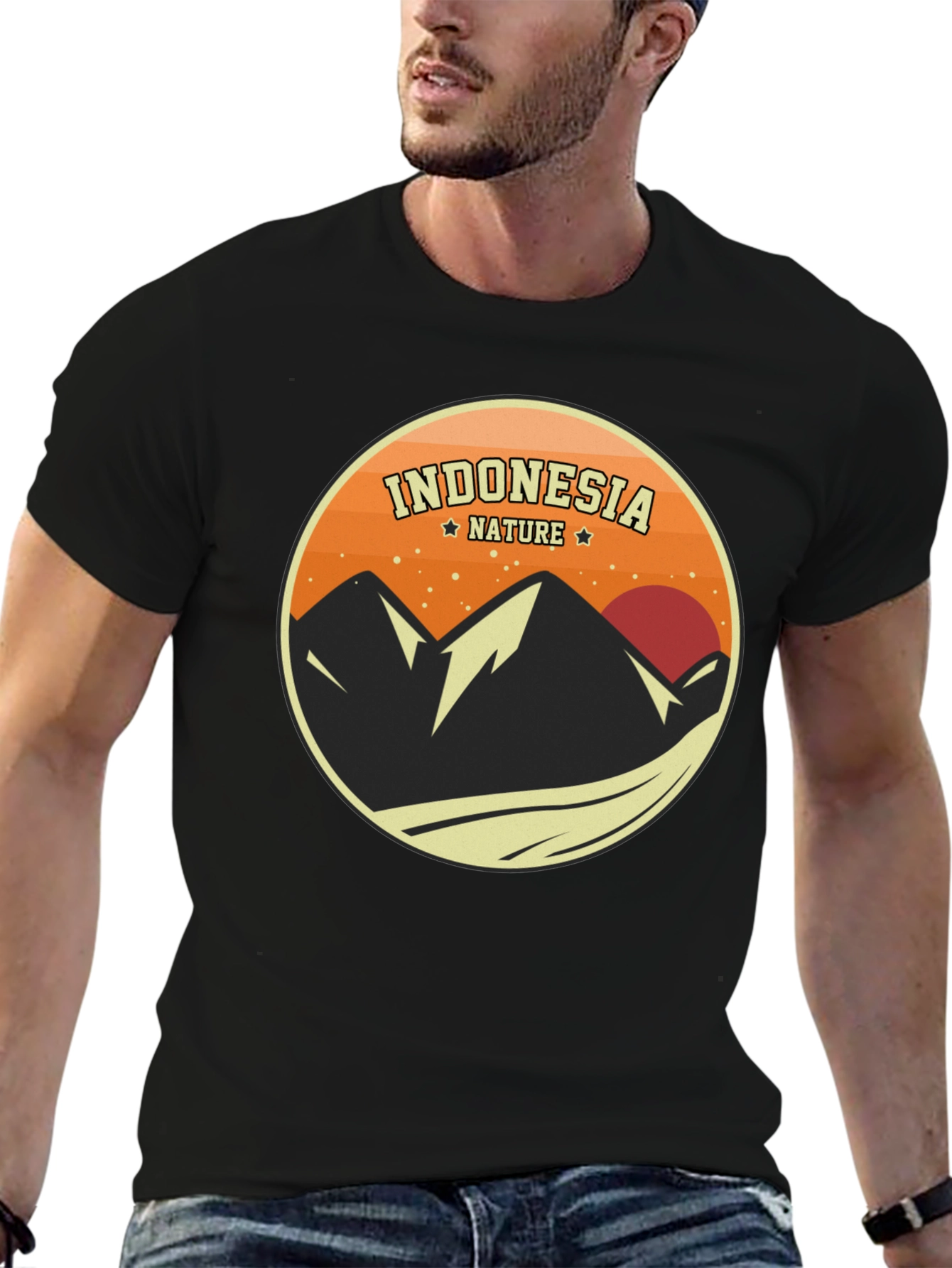 Indonesia Nature T-Shirt - Mountain Design