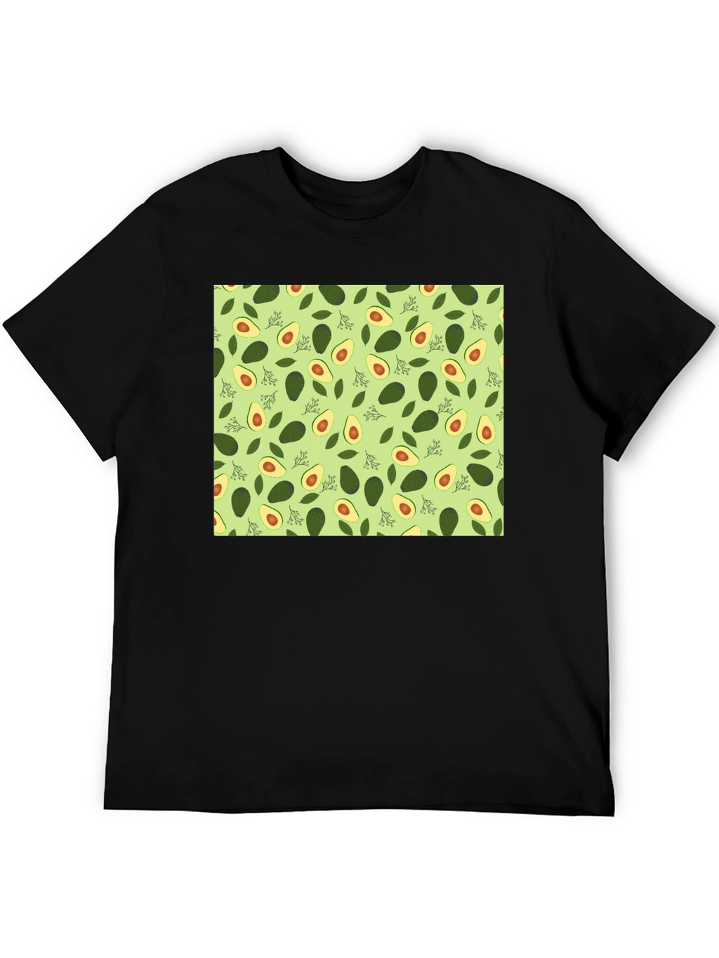 Avocado Patterned T-Shirt - Trendy & Fun