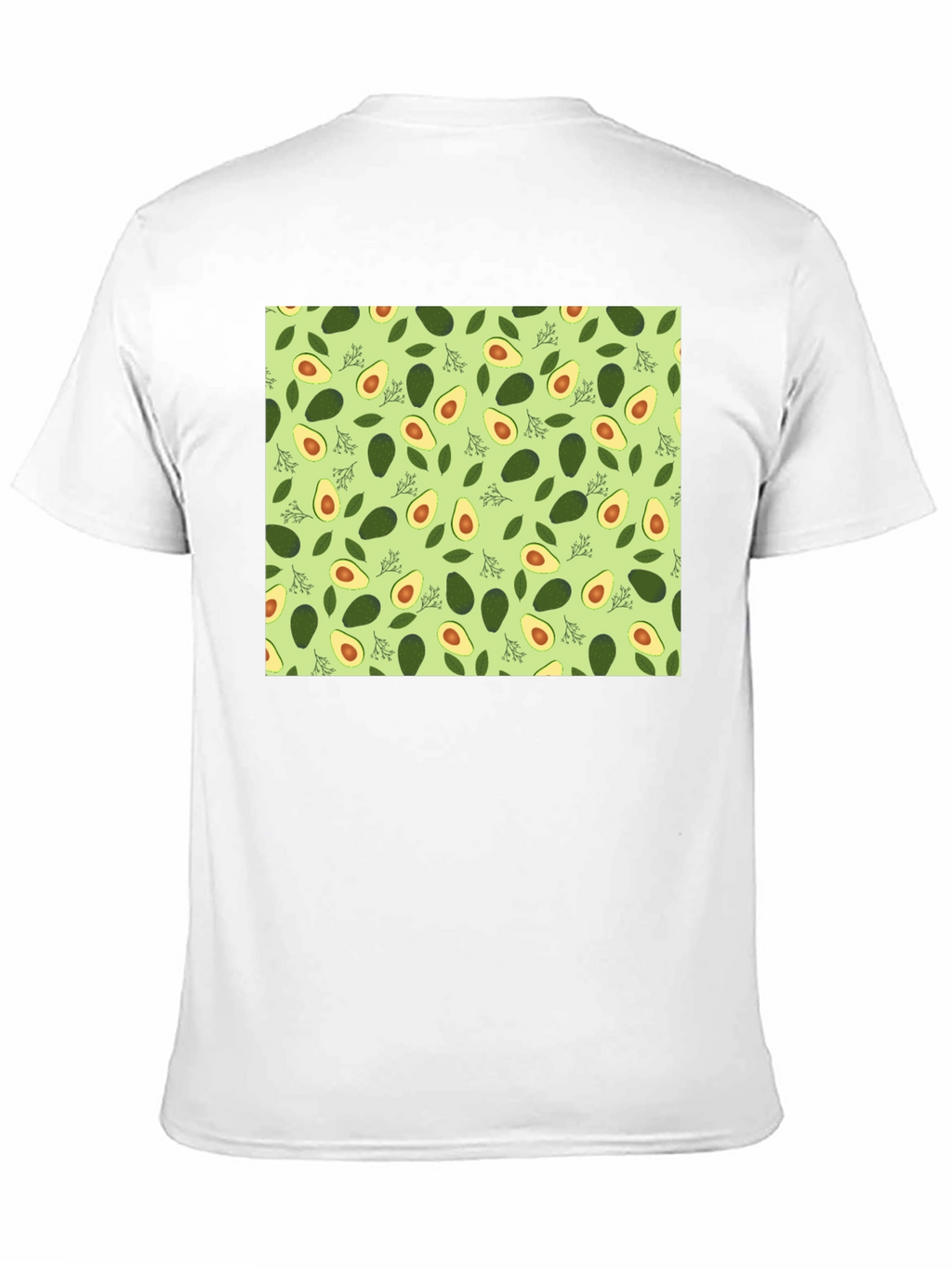 Avocado Patterned T-Shirt - Trendy & Fun