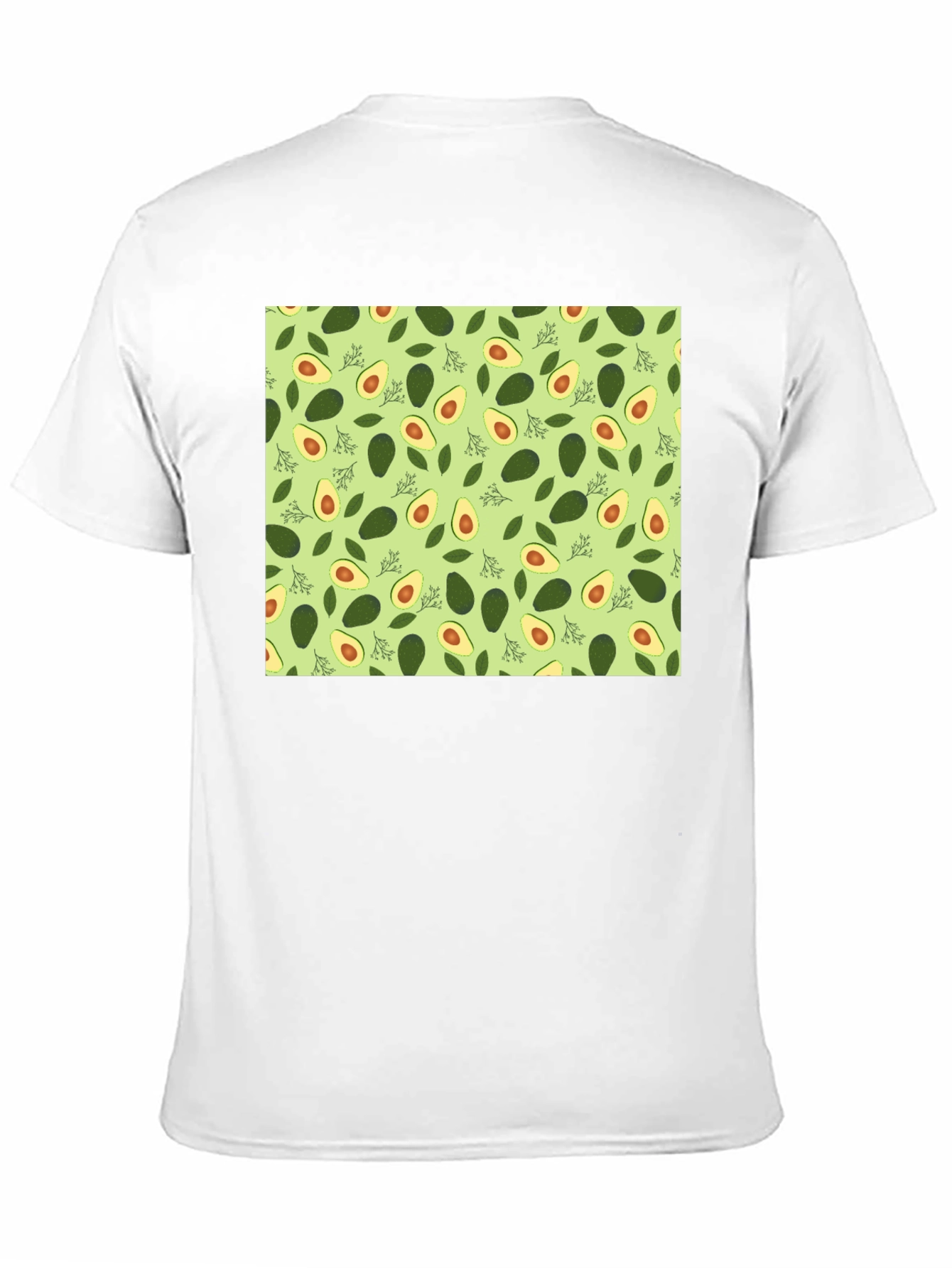Avocado Patterned T-Shirt - Trendy & Fun