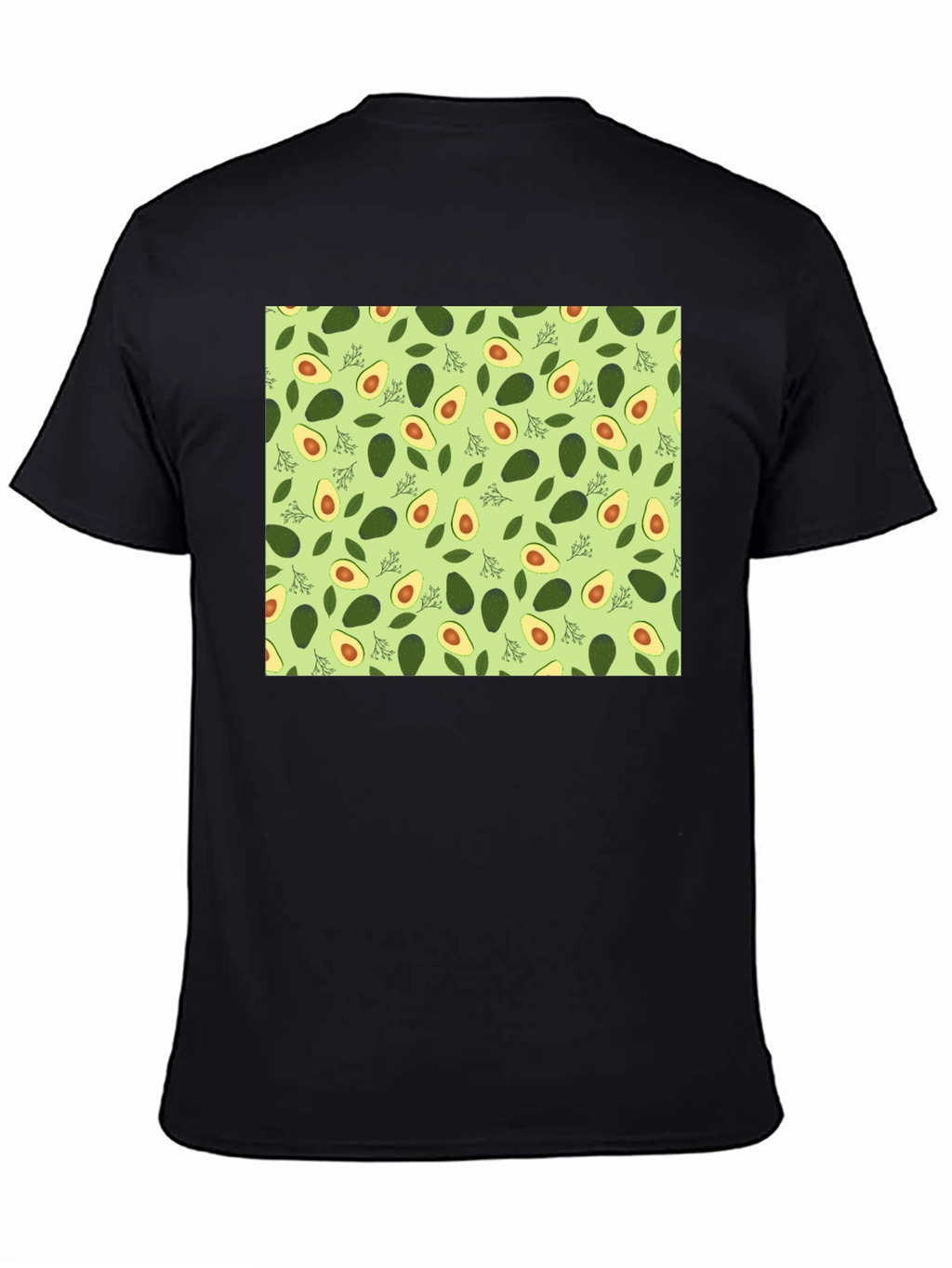 Avocado Patterned T-Shirt - Trendy & Fun
