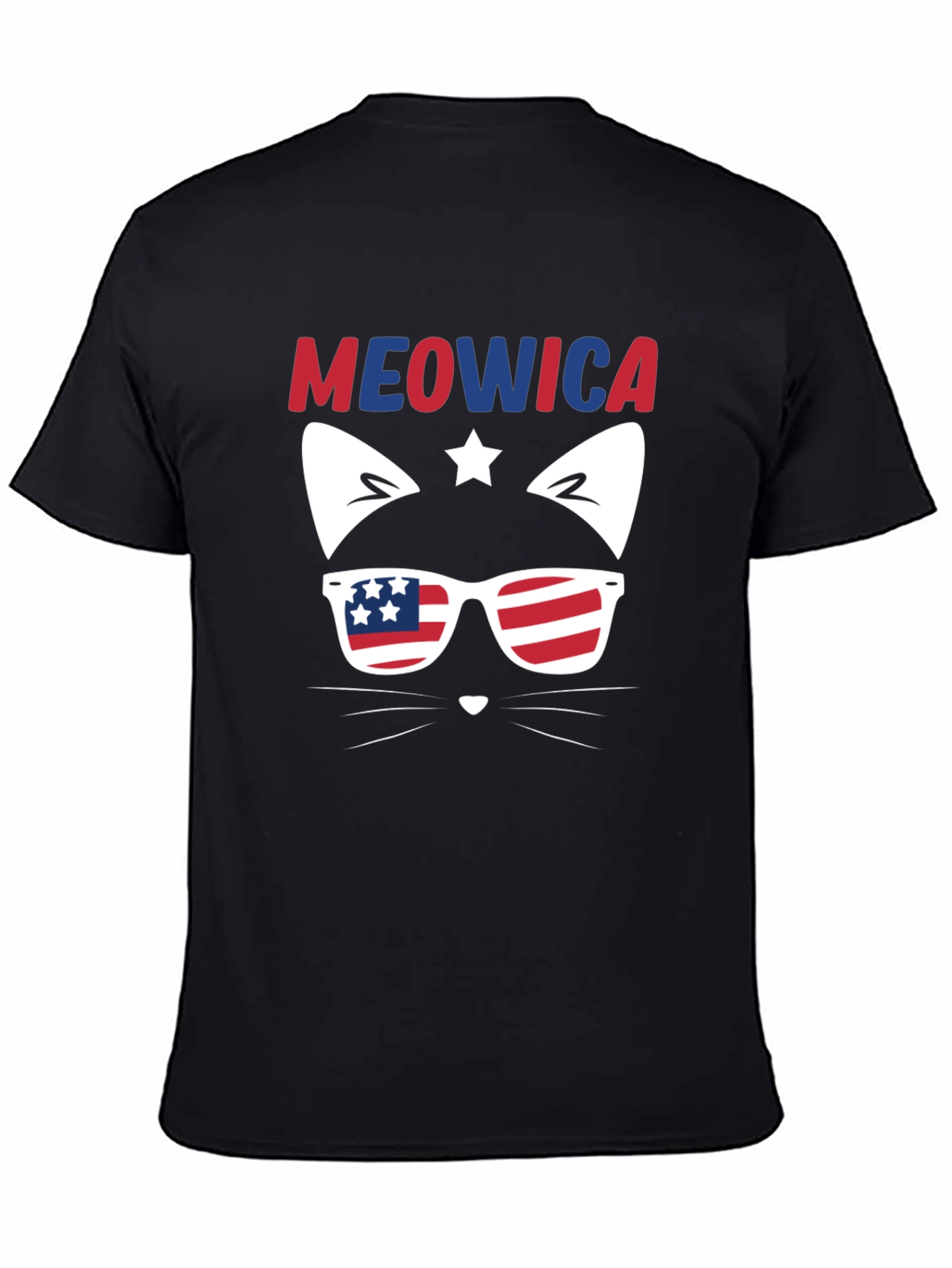 Meowica 4th of July Cat T-Shirt