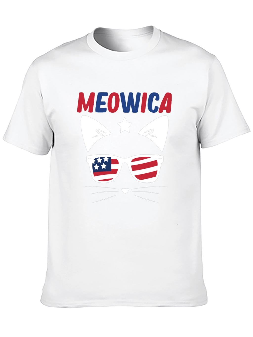 Meowica 4th of July Cat T-Shirt
