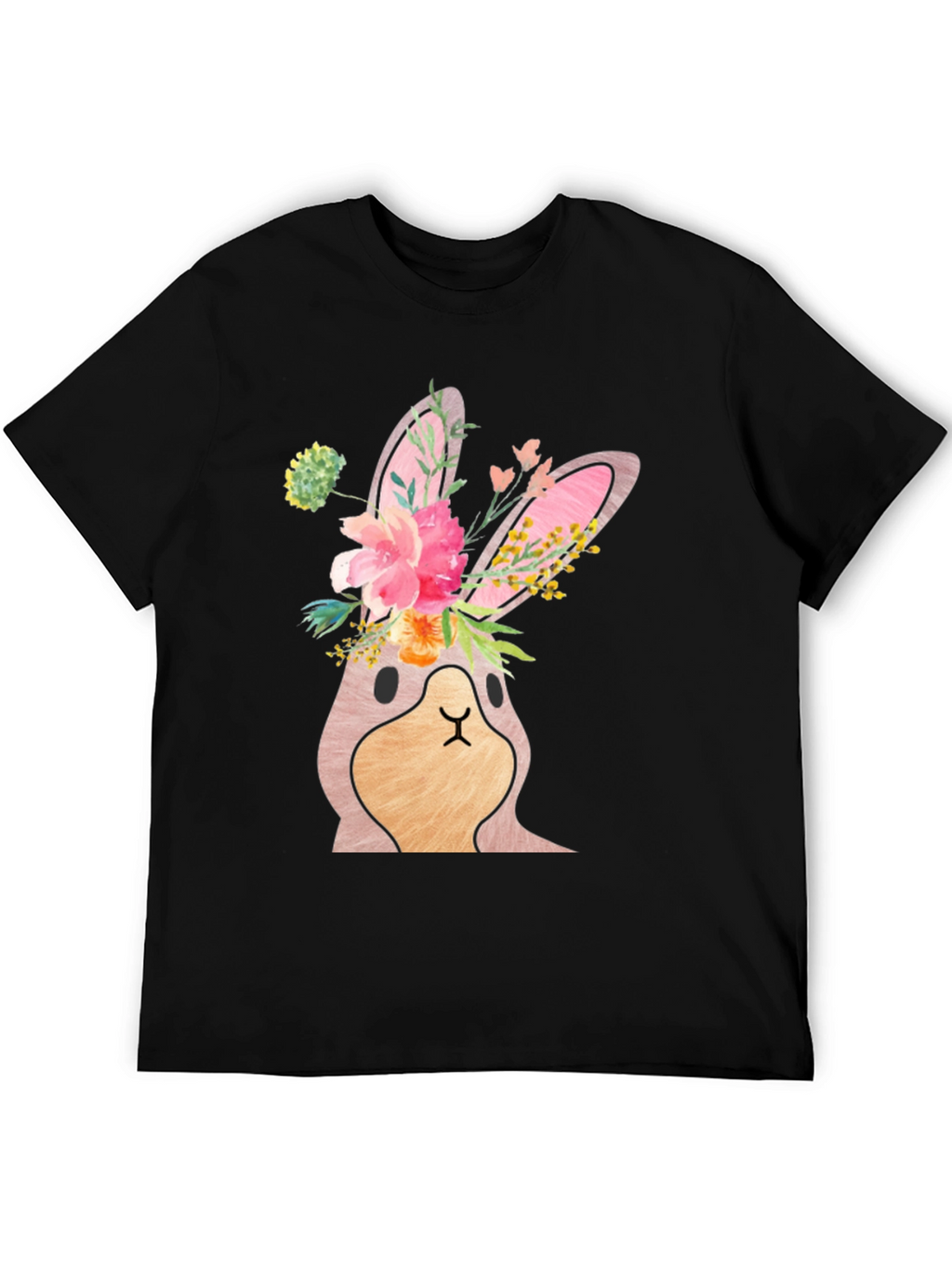 Floral Bunny T-Shirt - Easter Style