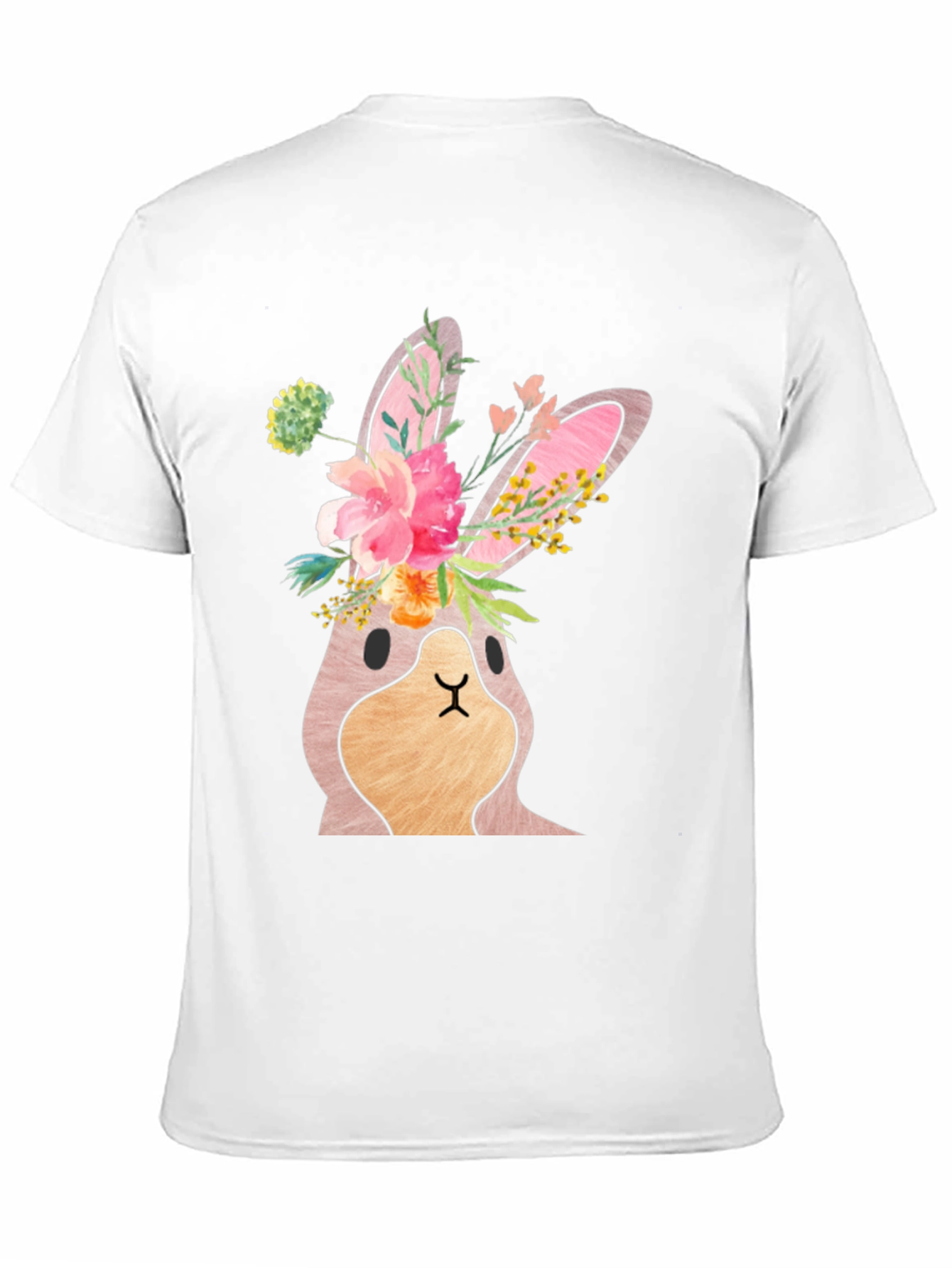 Floral Bunny T-Shirt - Easter Style