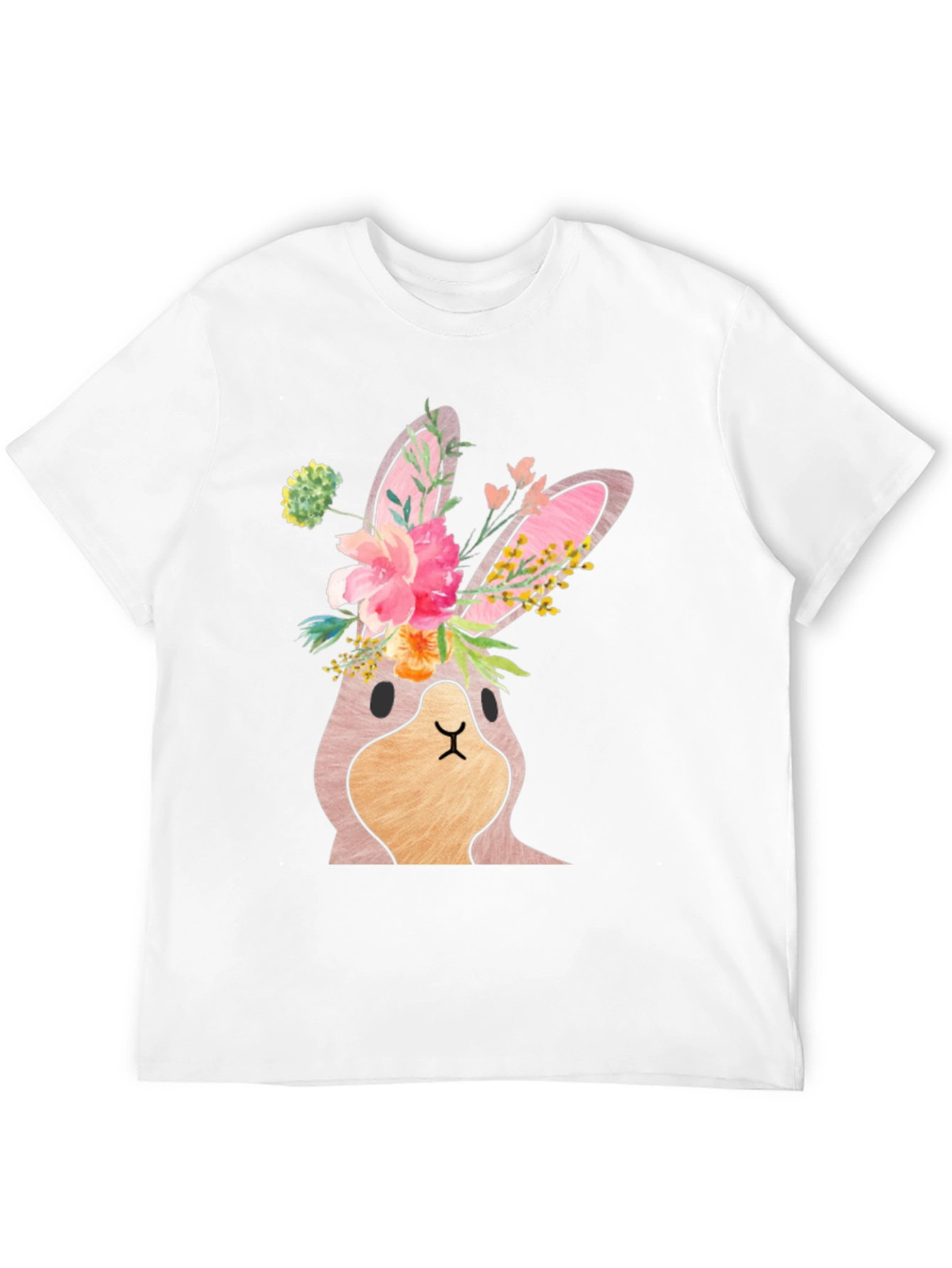 Floral Bunny T-Shirt - Easter Style