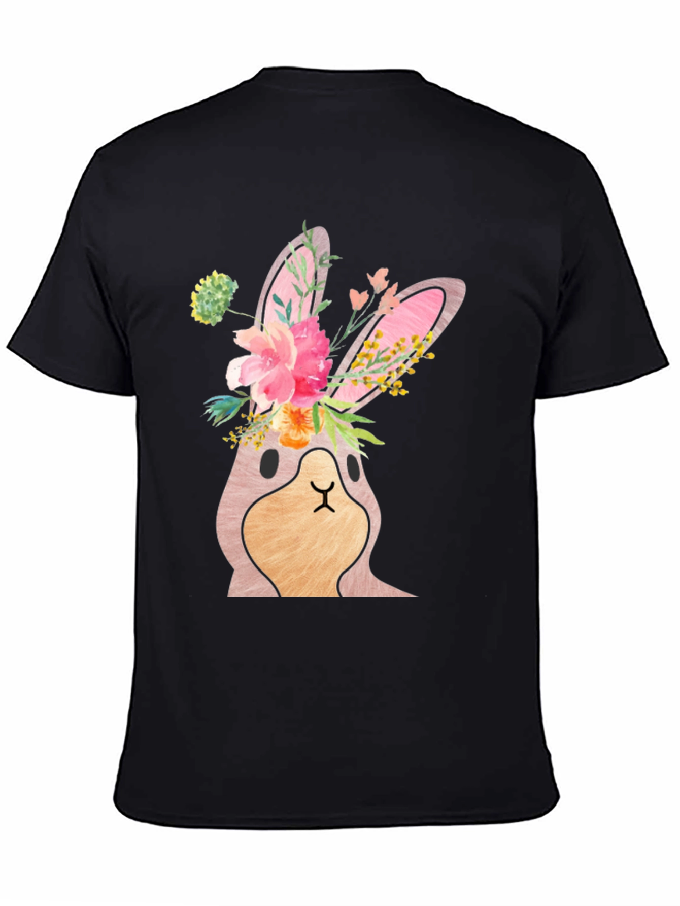 Floral Bunny T-Shirt - Easter Style