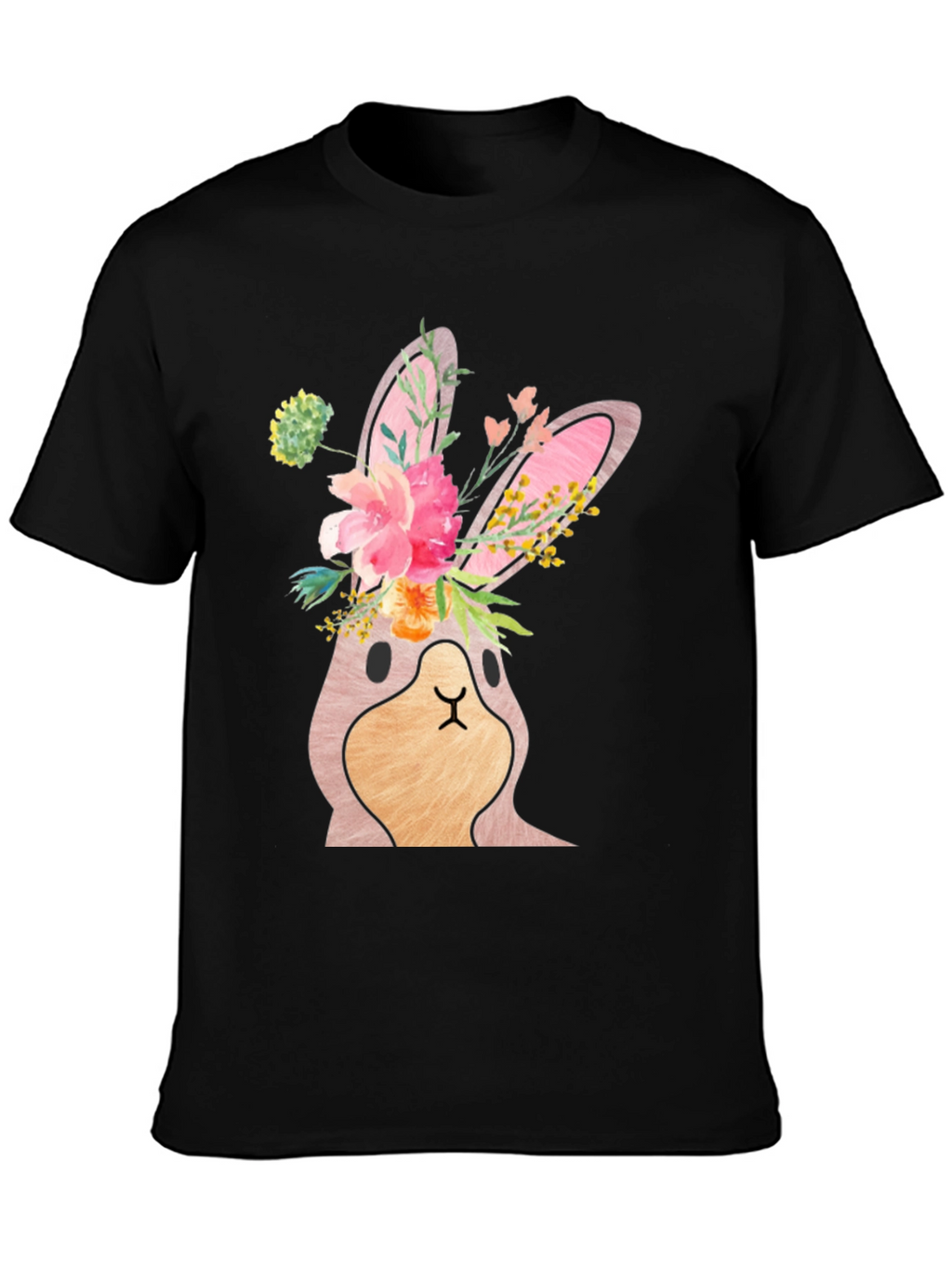 Floral Bunny T-Shirt - Easter Style