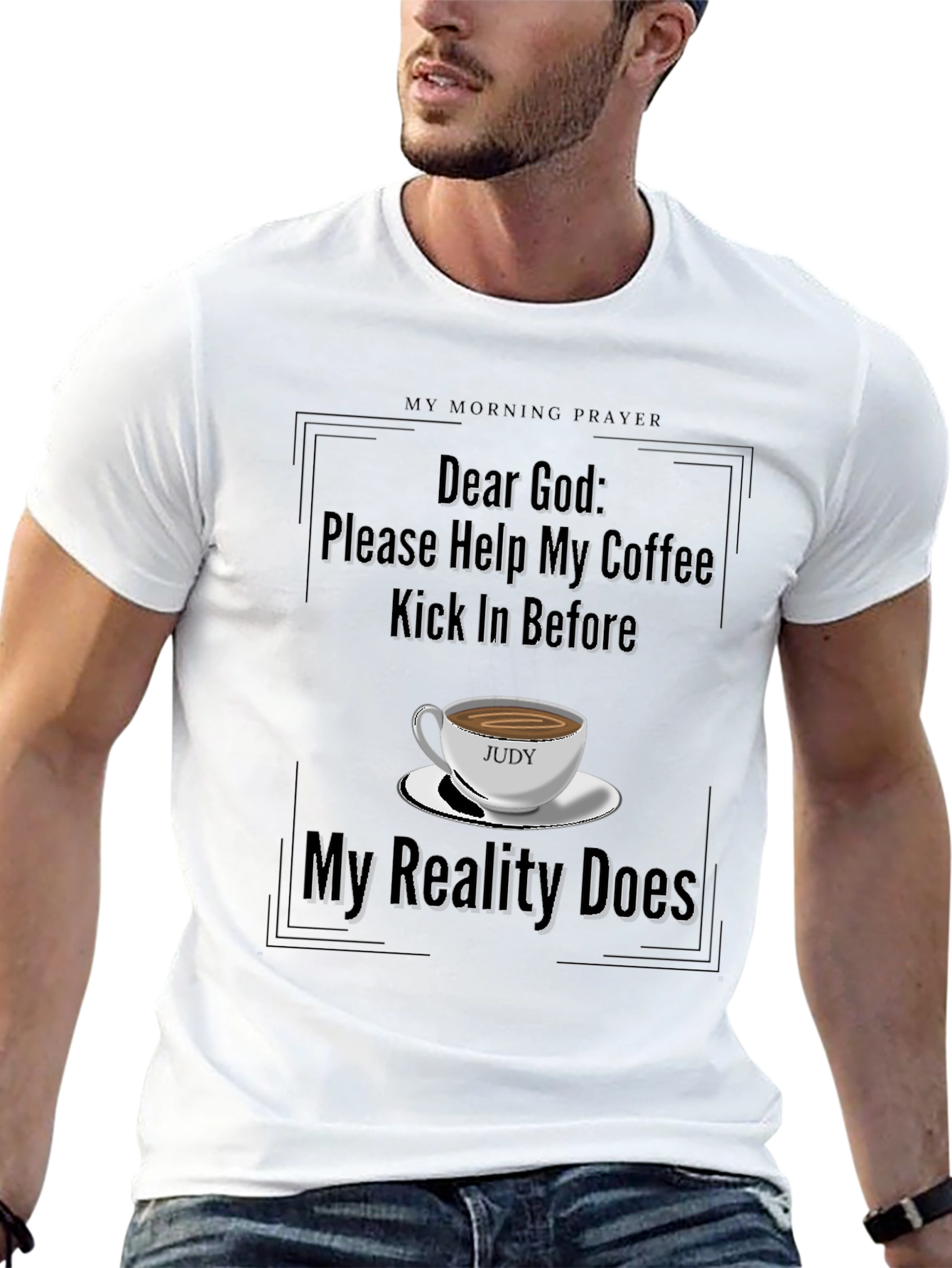 My Morning Prayer Coffee T-Shirt