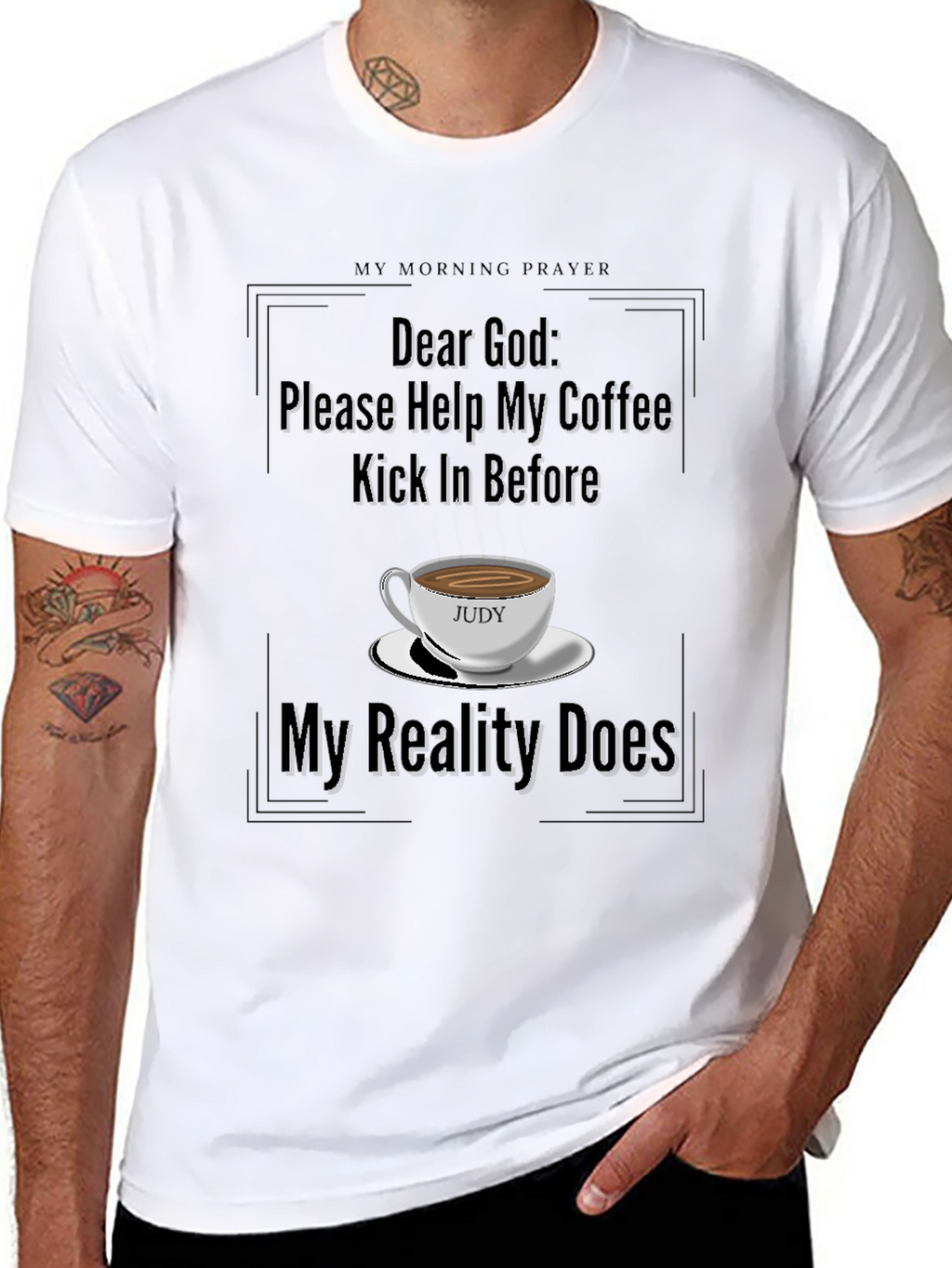 My Morning Prayer Coffee T-Shirt