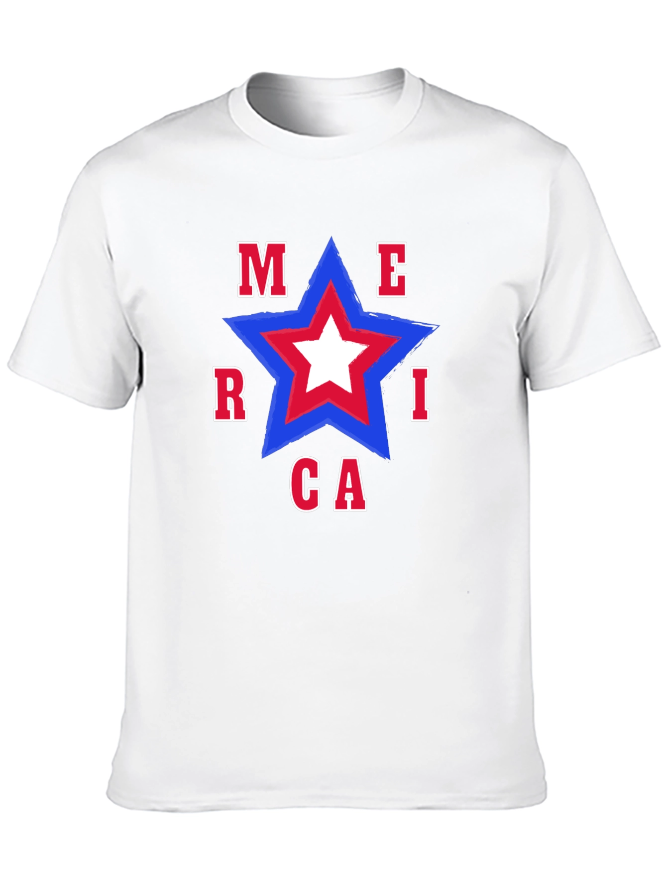 Patriotic America Star T-Shirt
