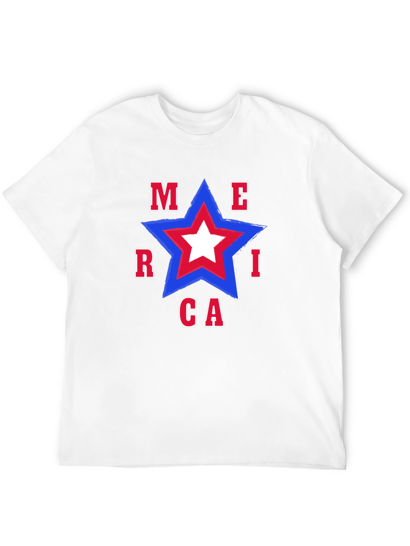 Patriotic America Star T-Shirt