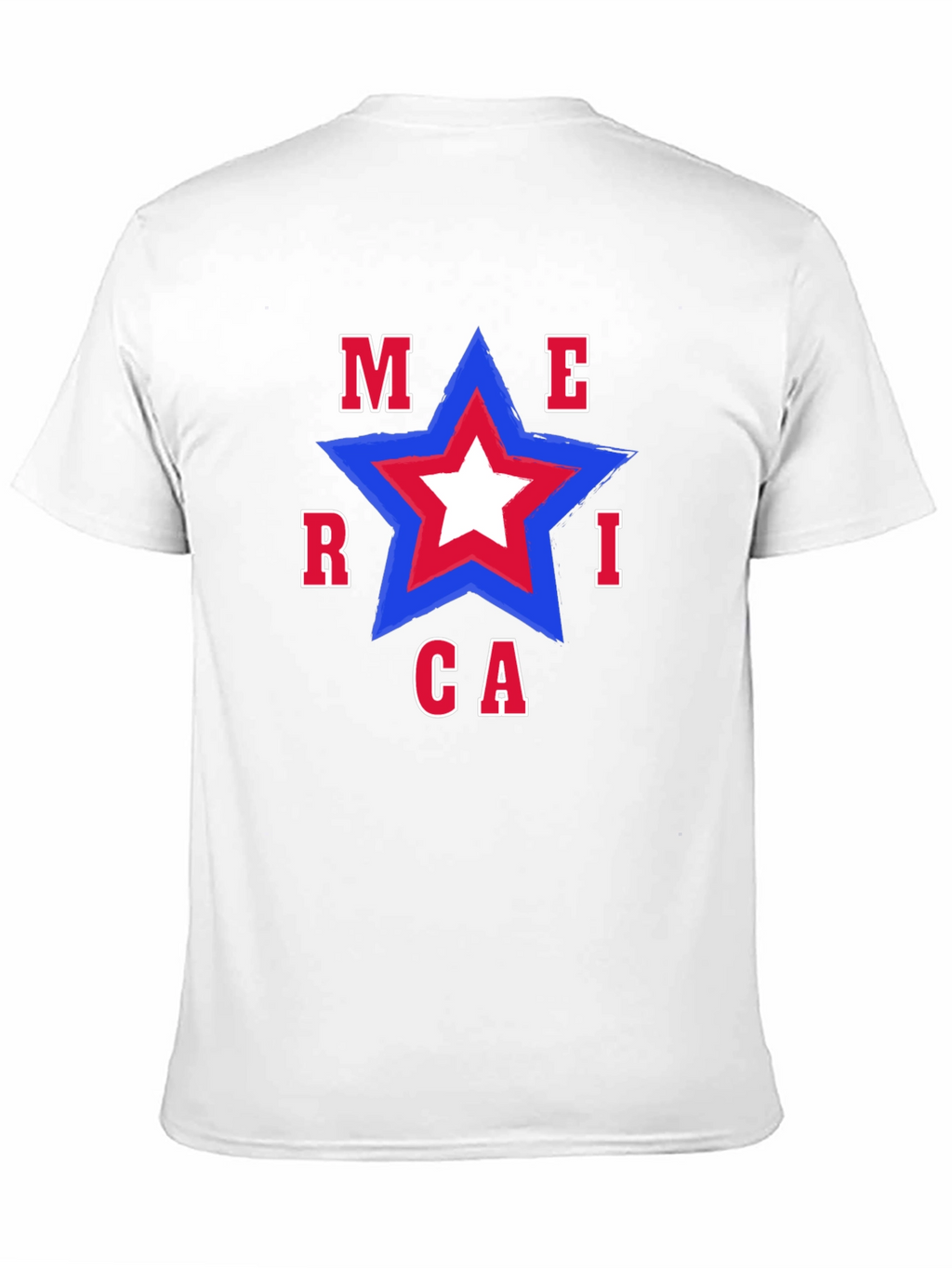 Patriotic America Star T-Shirt