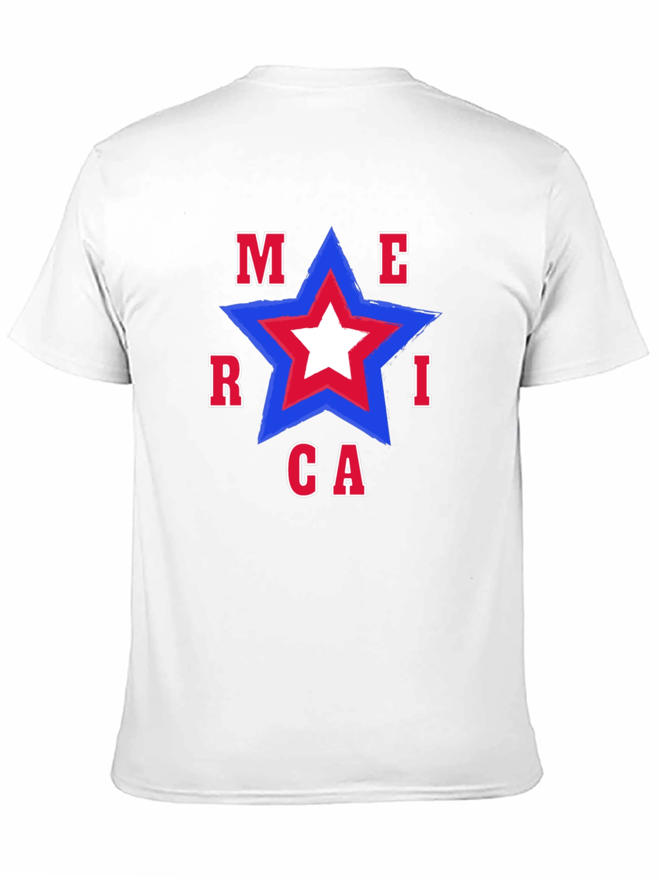 Patriotic America Star T-Shirt