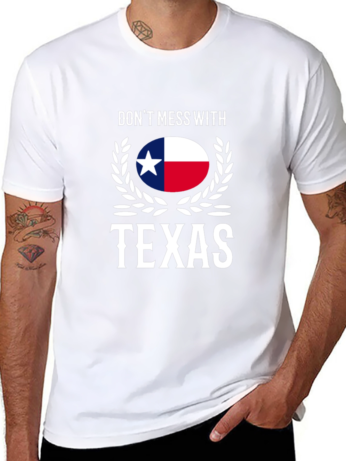 Dont Mess with Texas Graphic Tee - Patriotic Pride T-Shirt