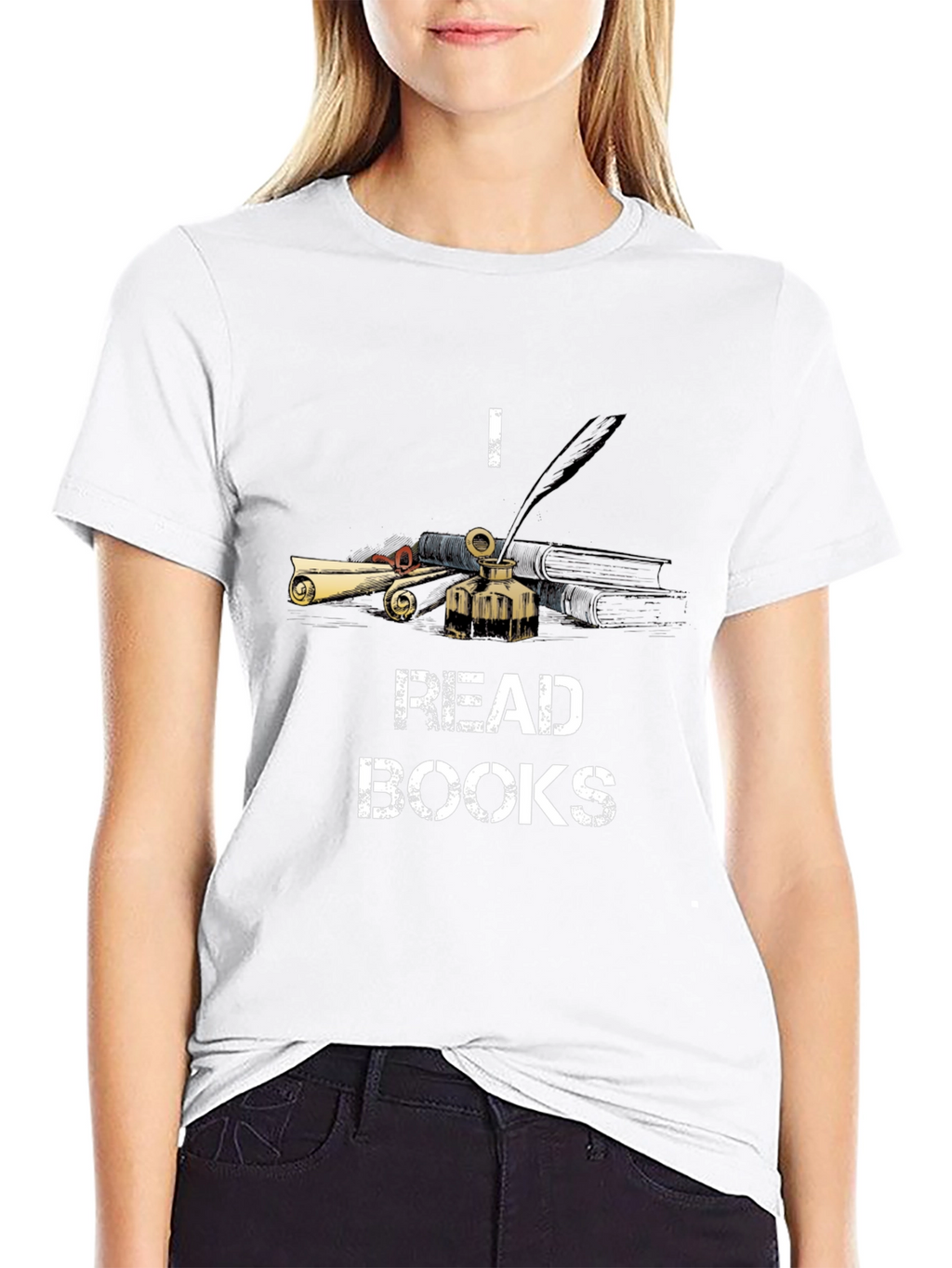 I Read Books Graphic T-Shirt