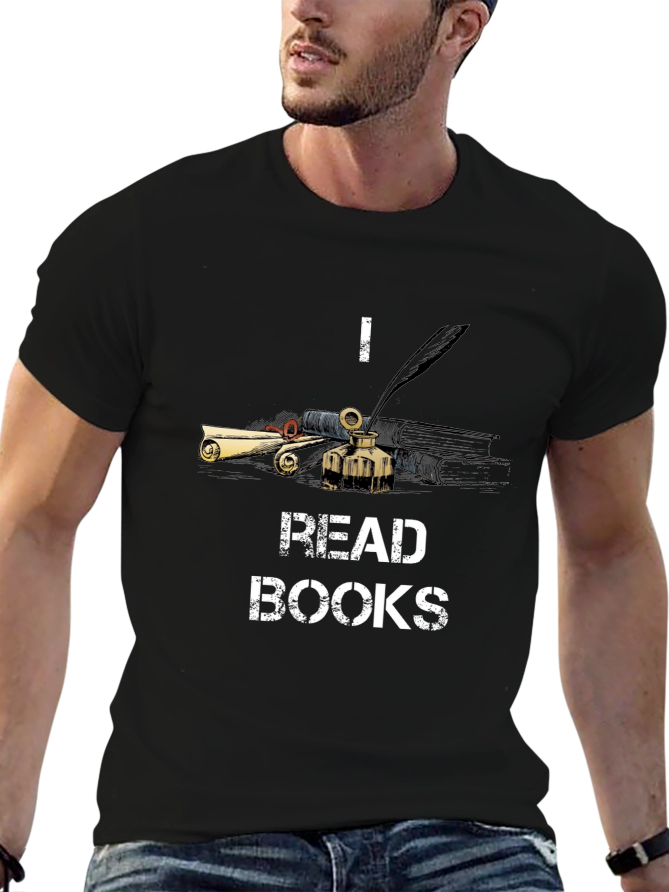 I Read Books Graphic T-Shirt