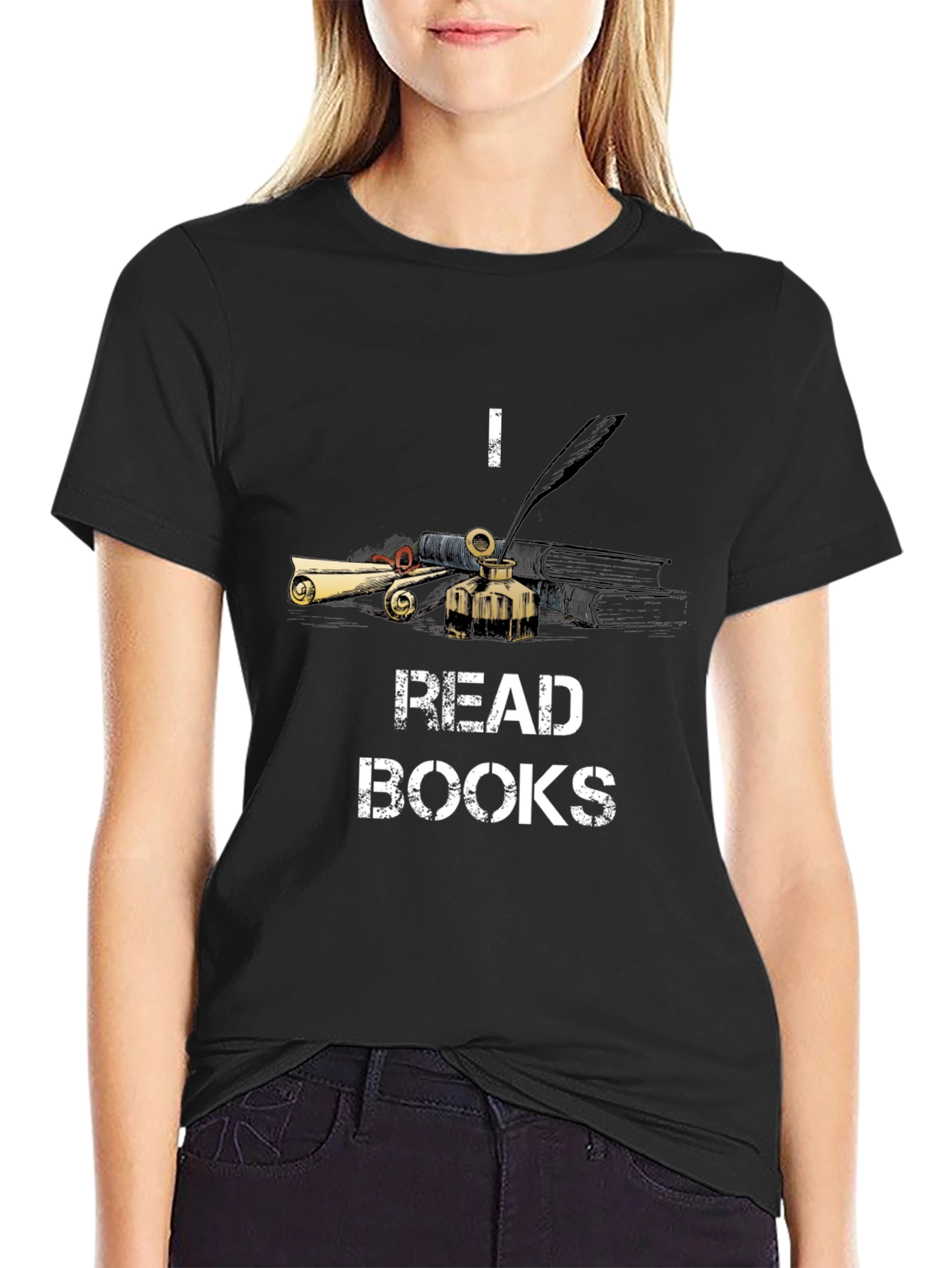 I Read Books Graphic T-Shirt