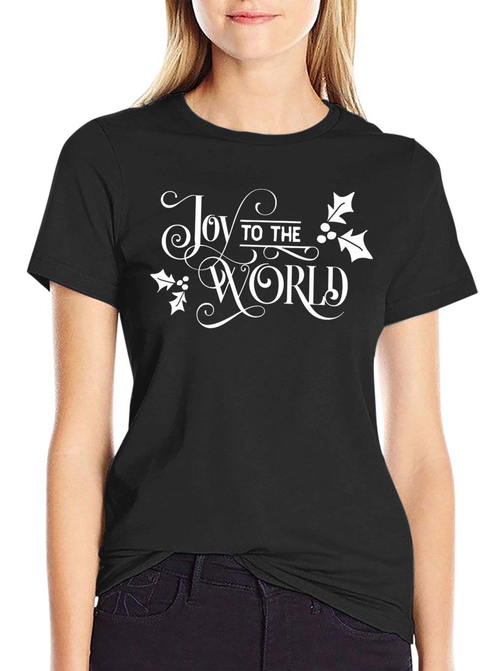 Joy to the World Holiday Graphic Tee