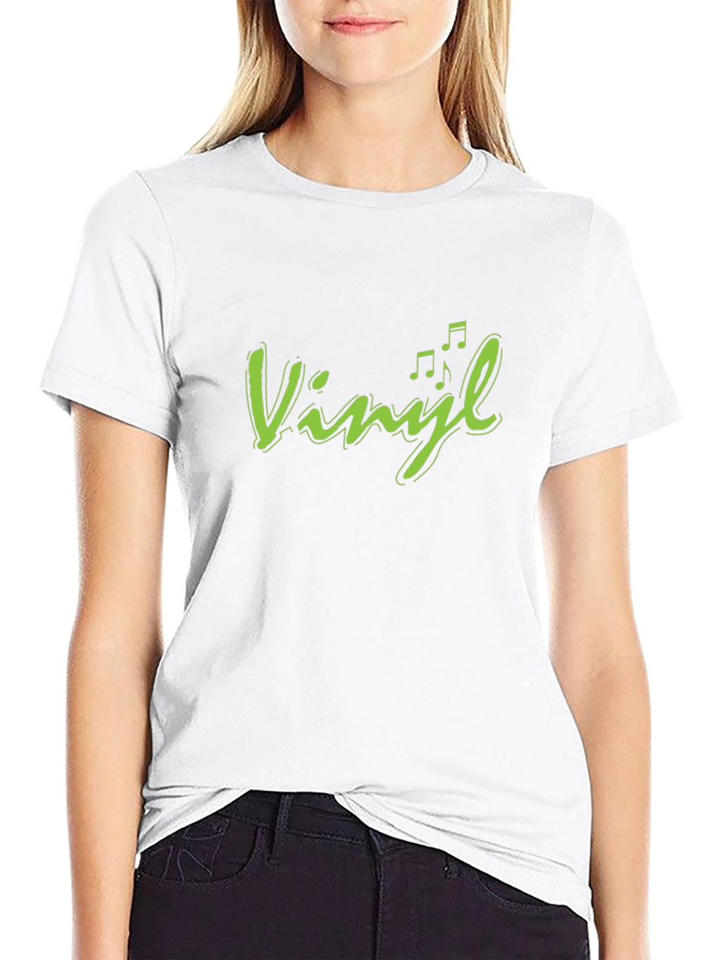 Vinyl Music T-Shirt - Black