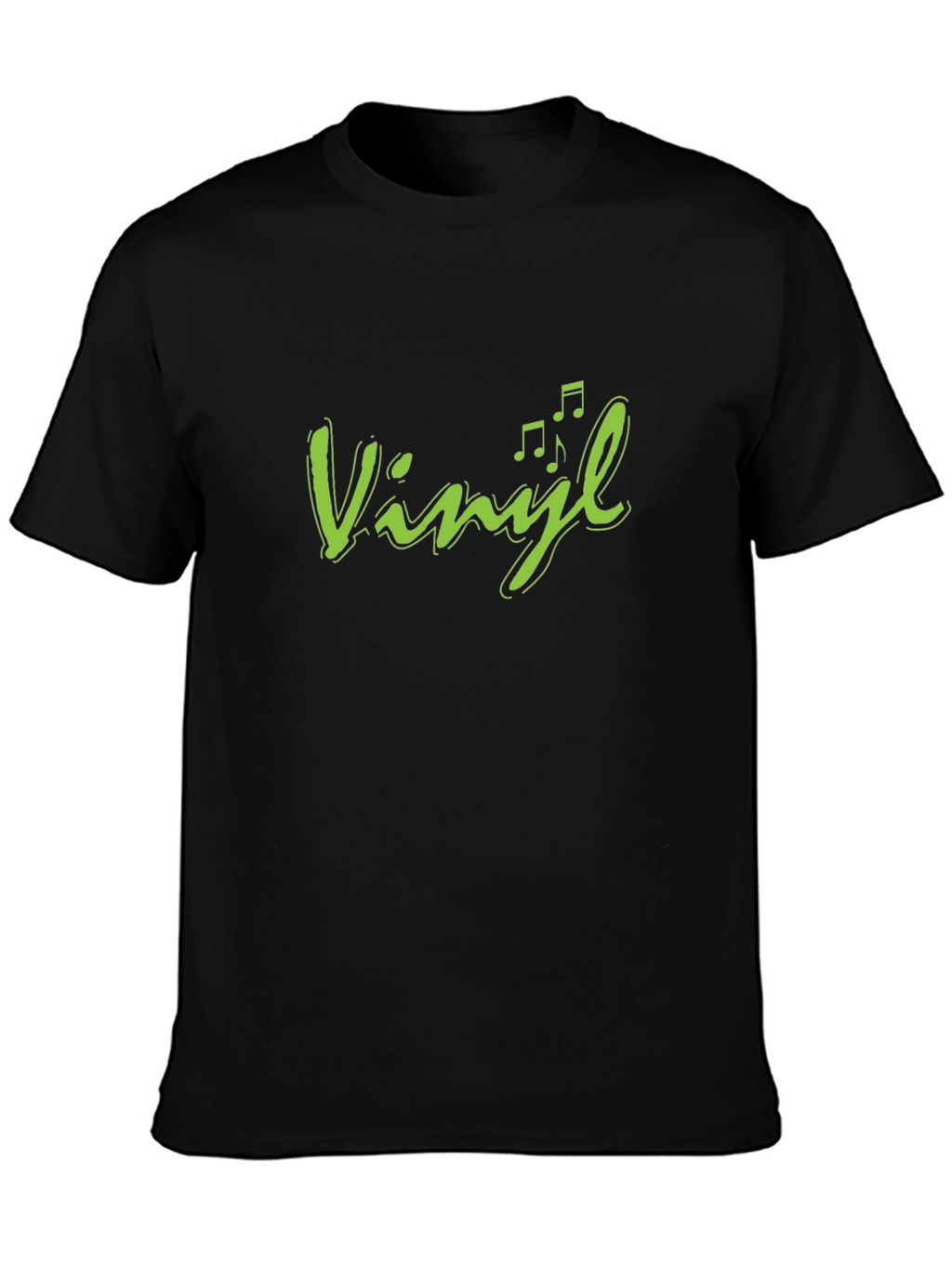 Vinyl Music T-Shirt - Black