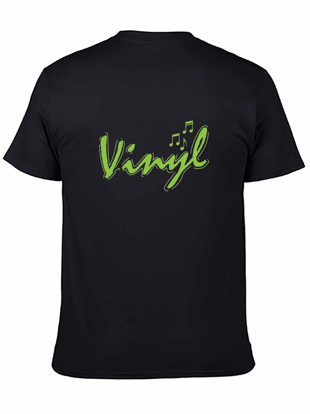 Vinyl Music T-Shirt - Black