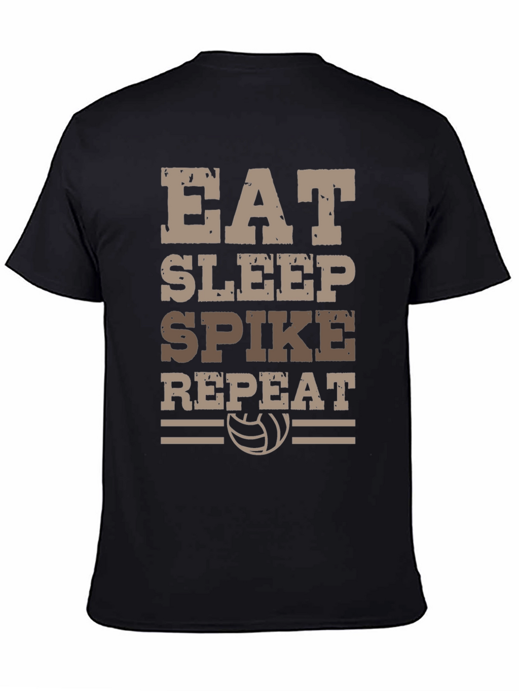 Eat Sleep Spike Repeat Volleyball T-Shirt
