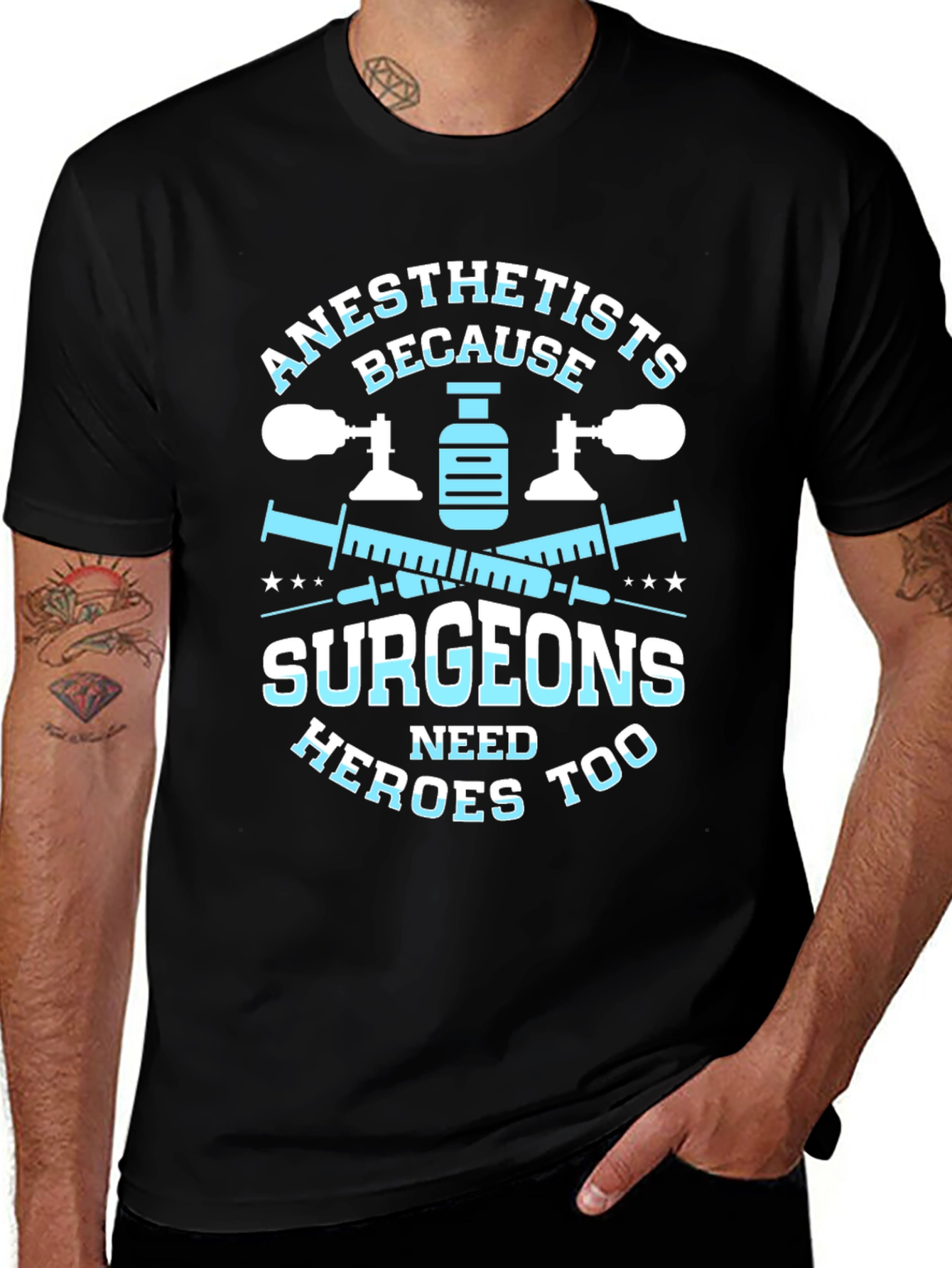 Anesthetists Surgeons Heroes T-Shirt