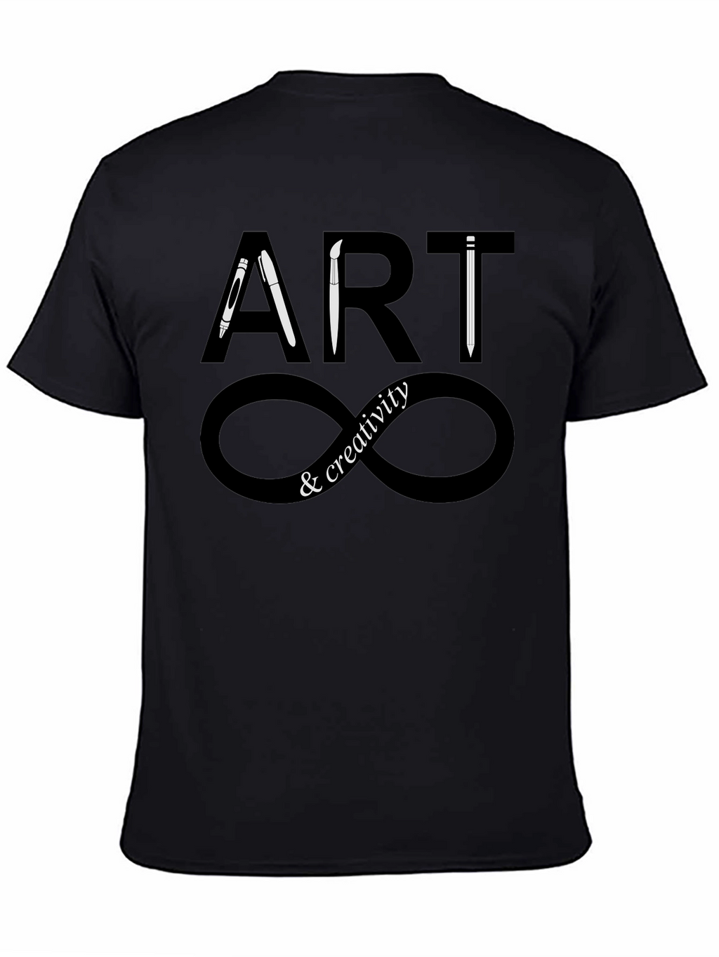Art & Creativity Infinity T-Shirt - Black