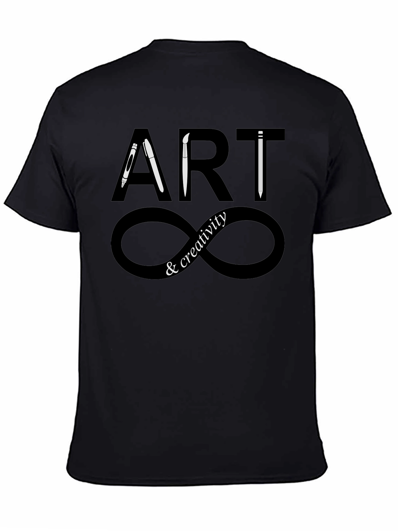 Art & Creativity Infinity T-Shirt - Black