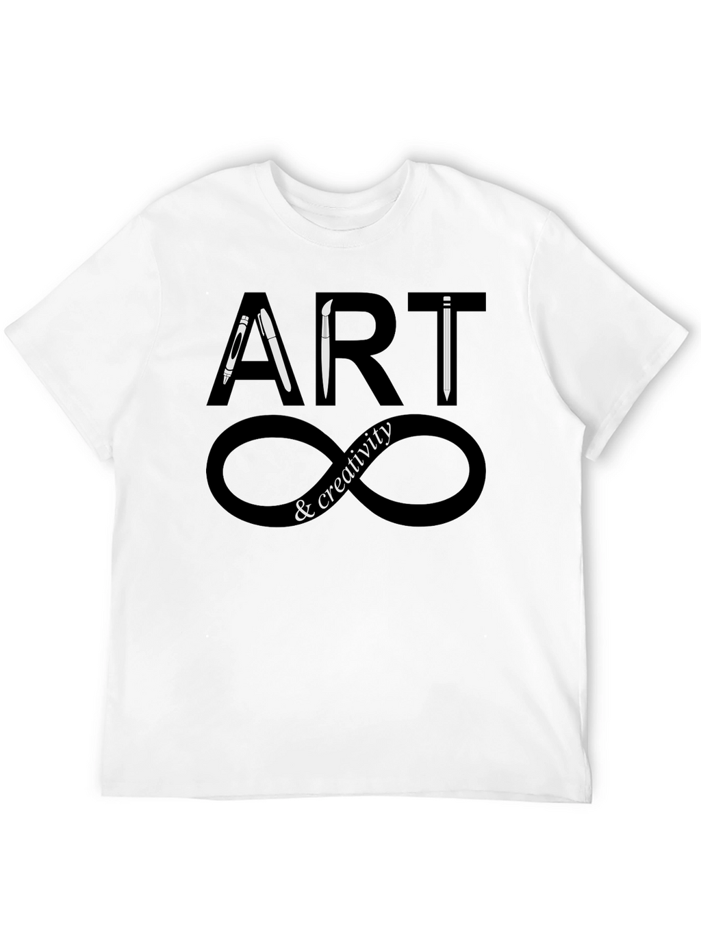Art & Creativity Infinity T-Shirt - Black