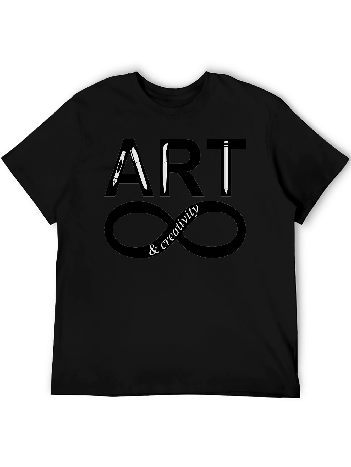 Art & Creativity Infinity T-Shirt - Black