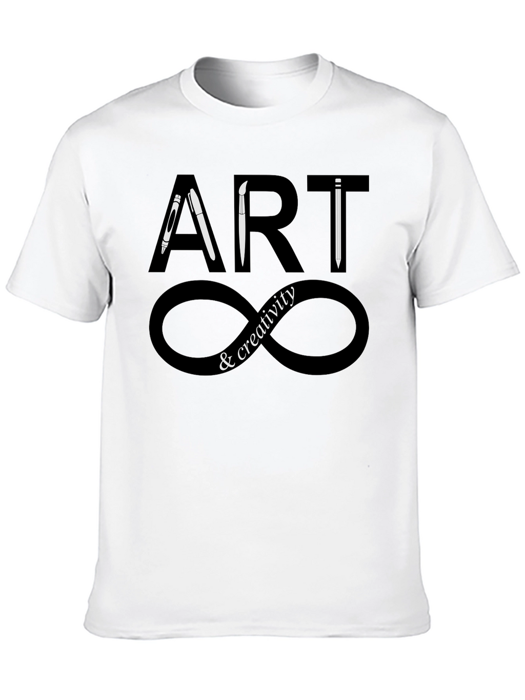 Art & Creativity Infinity T-Shirt - Black