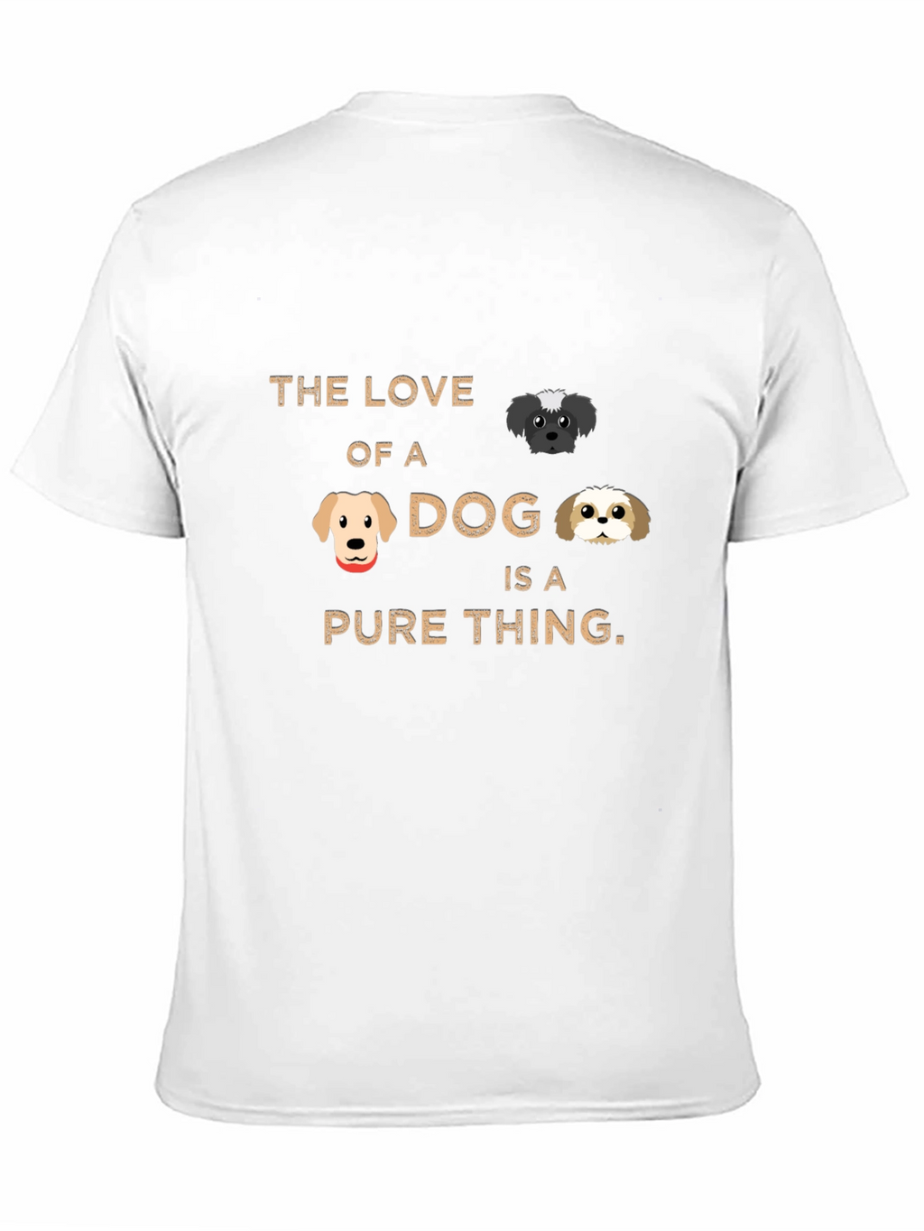 Dog Lovers T-Shirt: Pure Love Design