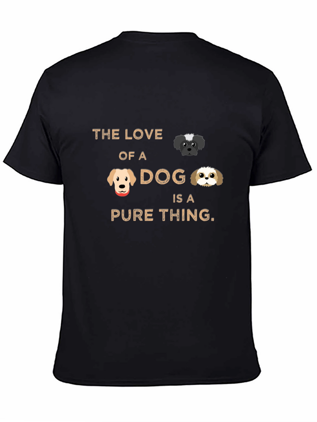 Dog Lovers T-Shirt: Pure Love Design