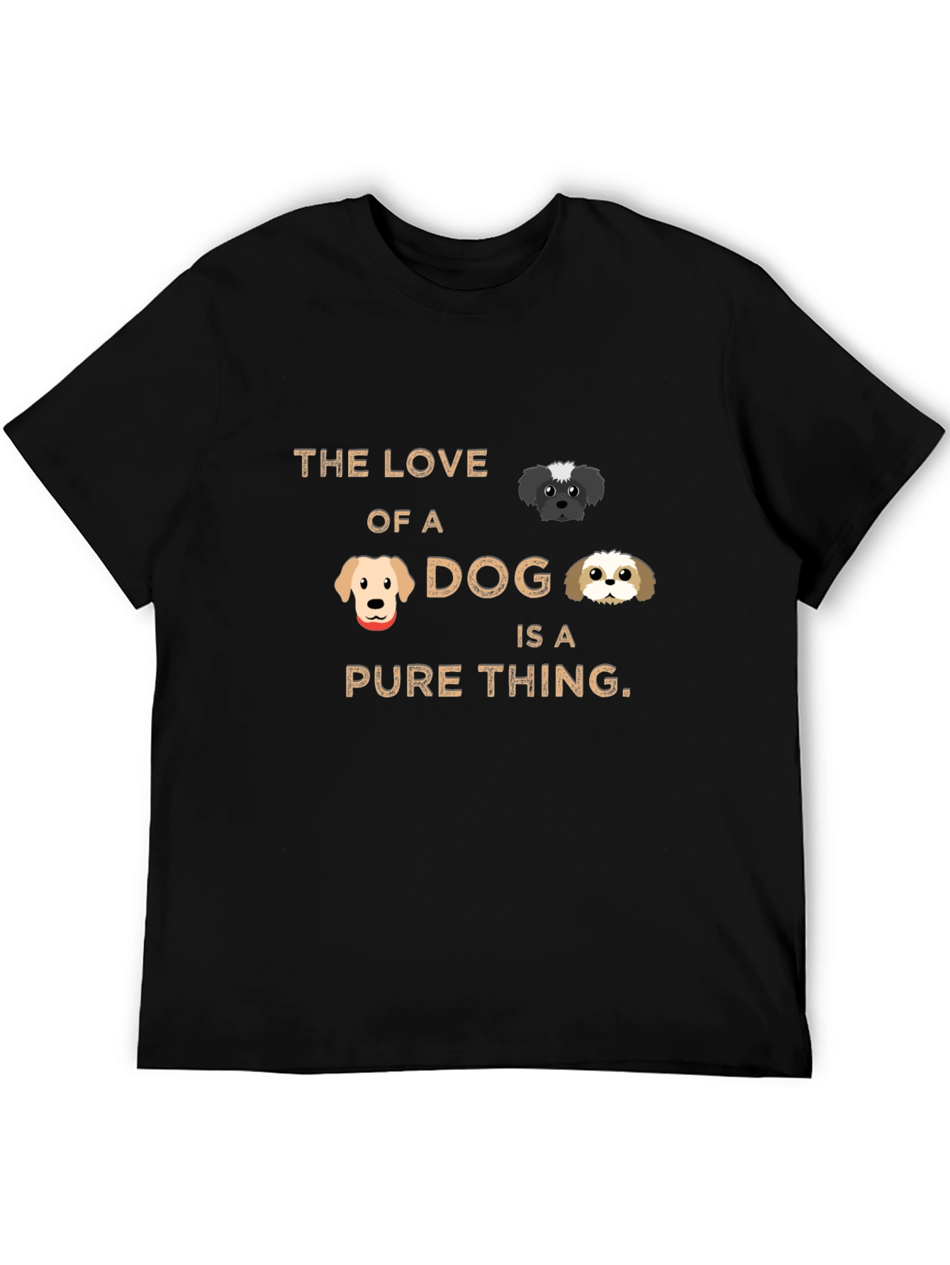 Dog Lovers T-Shirt: Pure Love Design