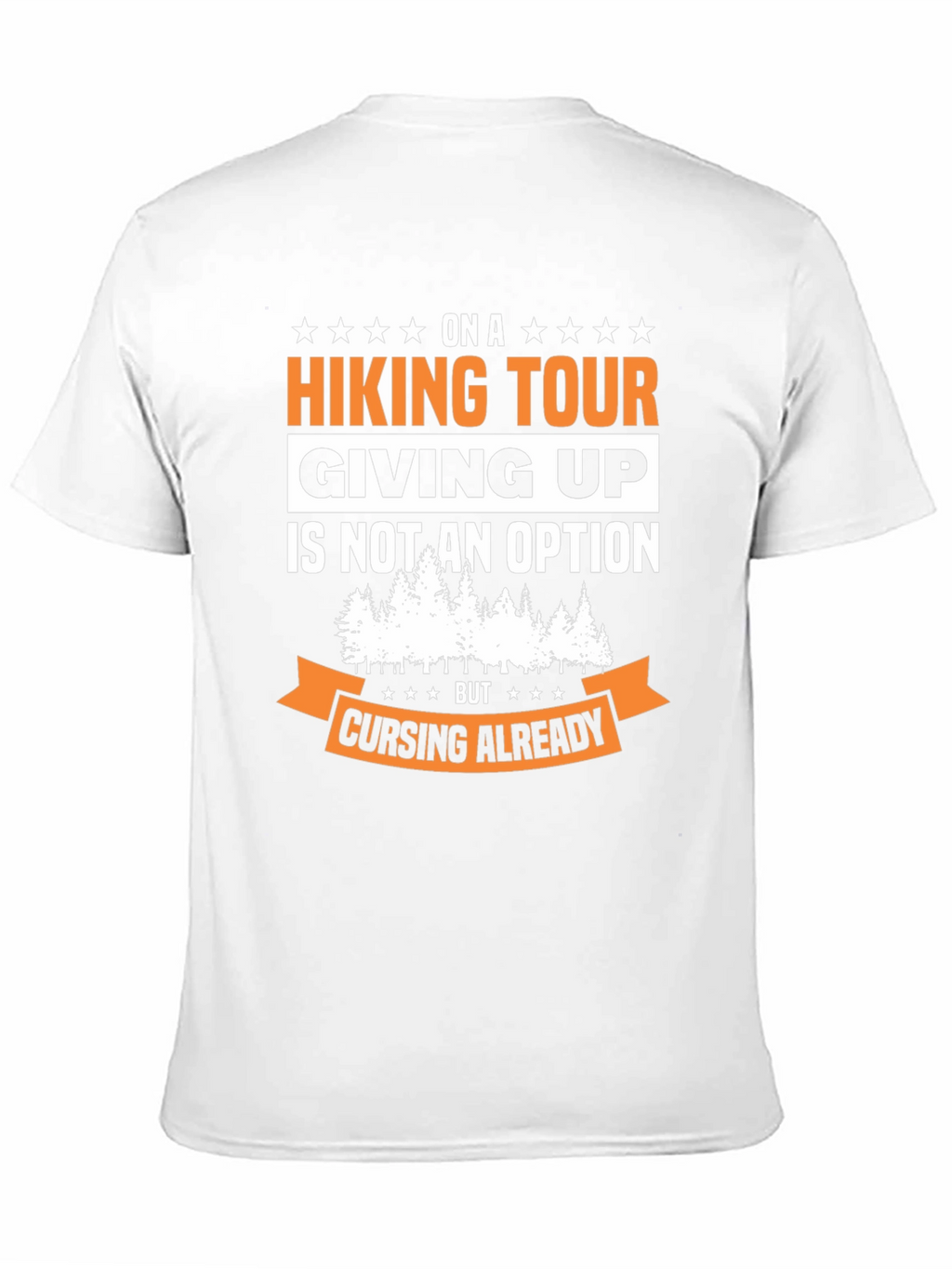 Funny Hiking Tour Graphic T-Shirt