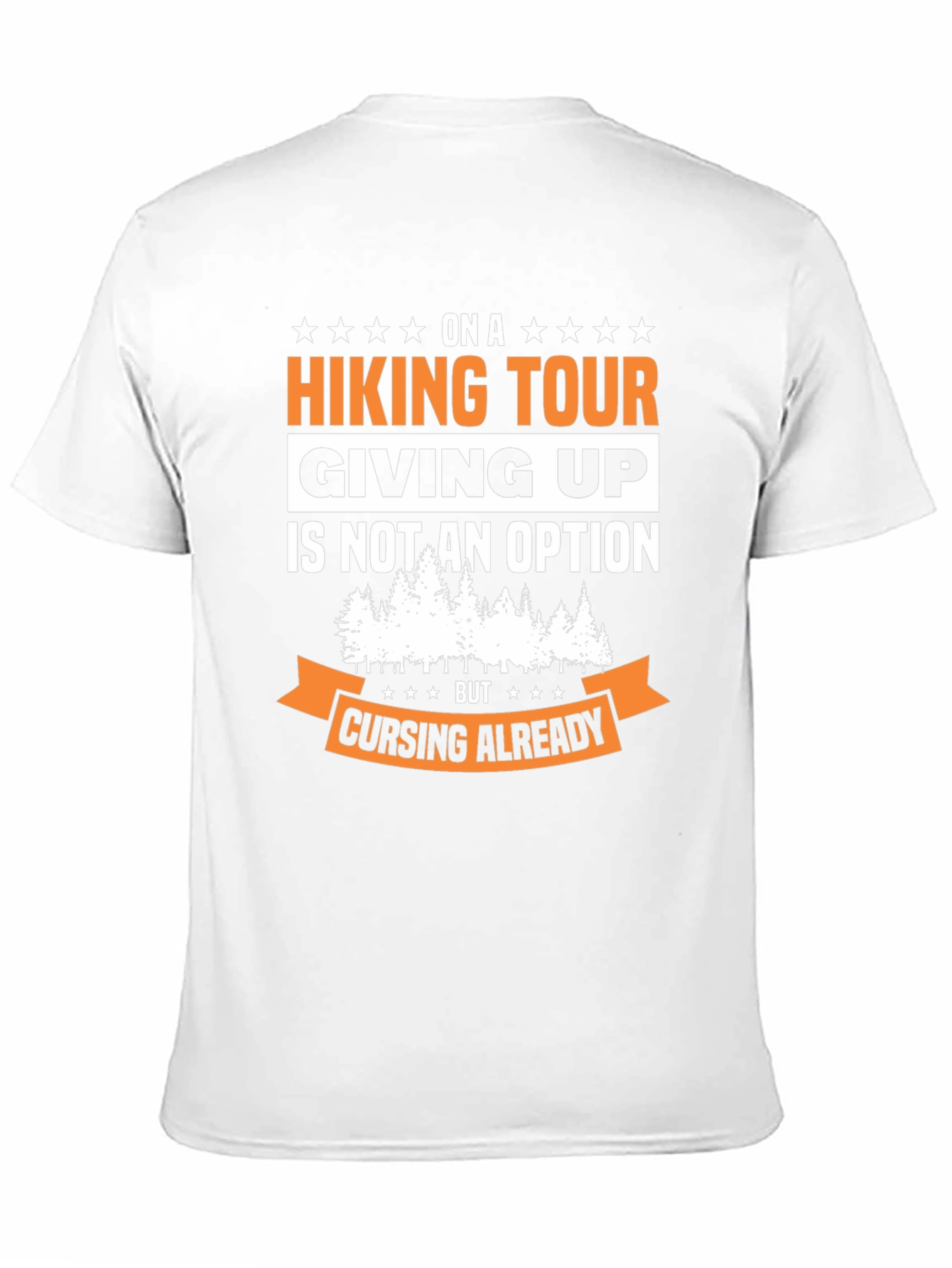 Funny Hiking Tour Graphic T-Shirt