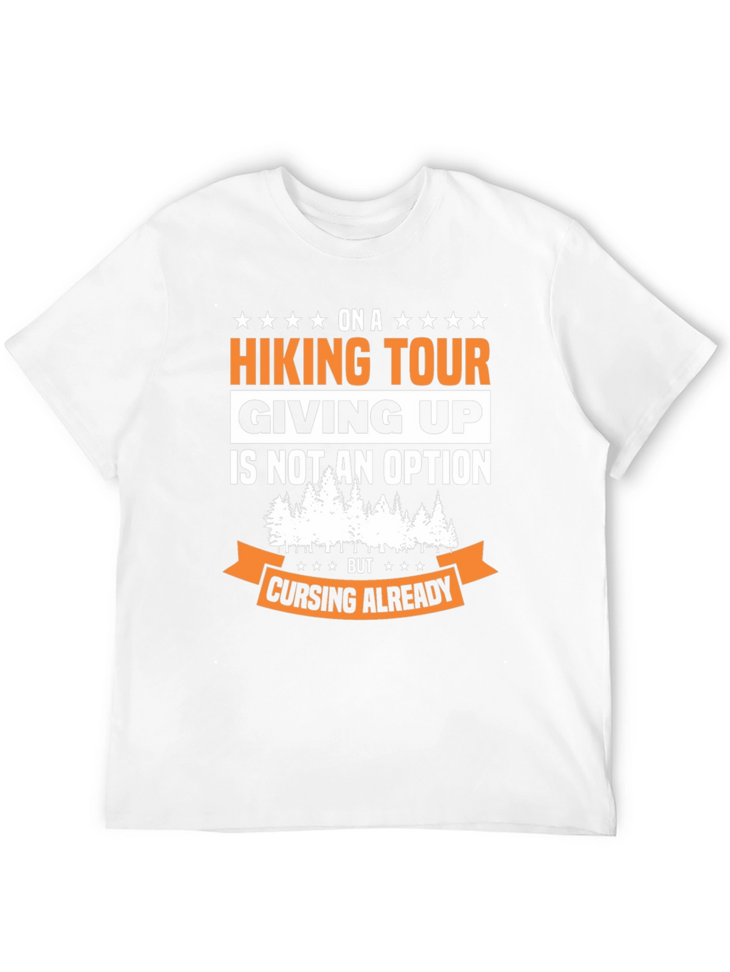 Funny Hiking Tour Graphic T-Shirt