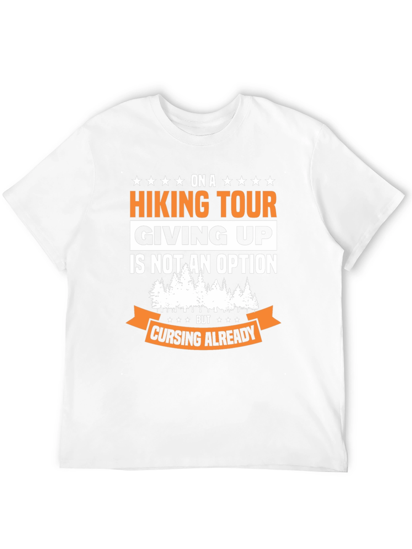 Funny Hiking Tour Graphic T-Shirt