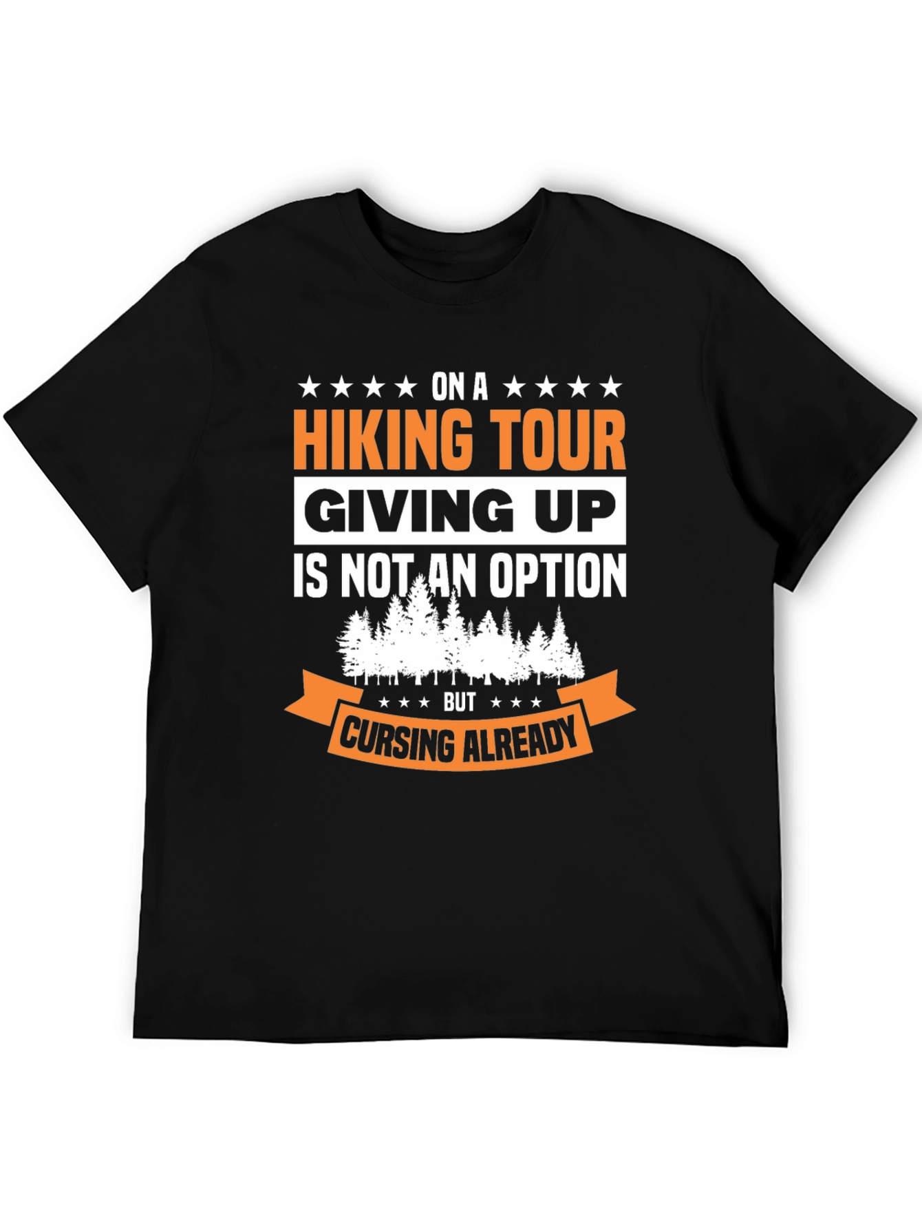 Funny Hiking Tour Graphic T-Shirt