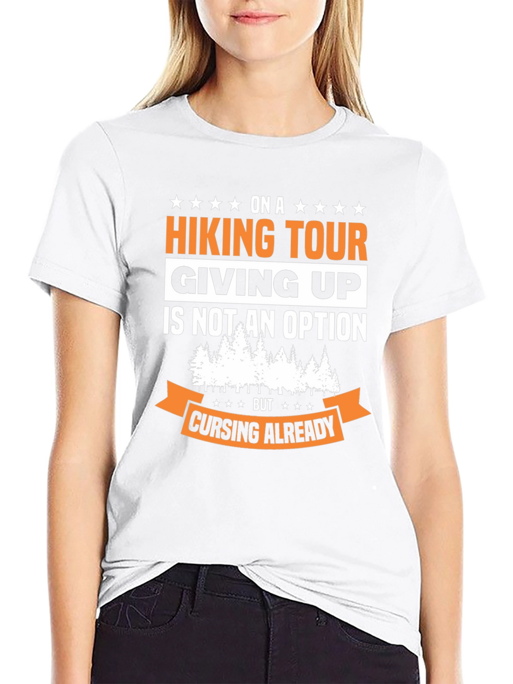 Funny Hiking Tour Graphic T-Shirt