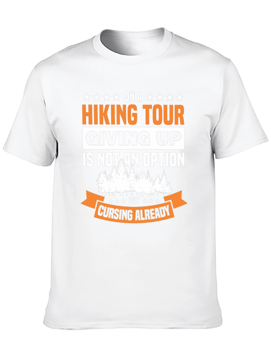 Funny Hiking Tour Graphic T-Shirt