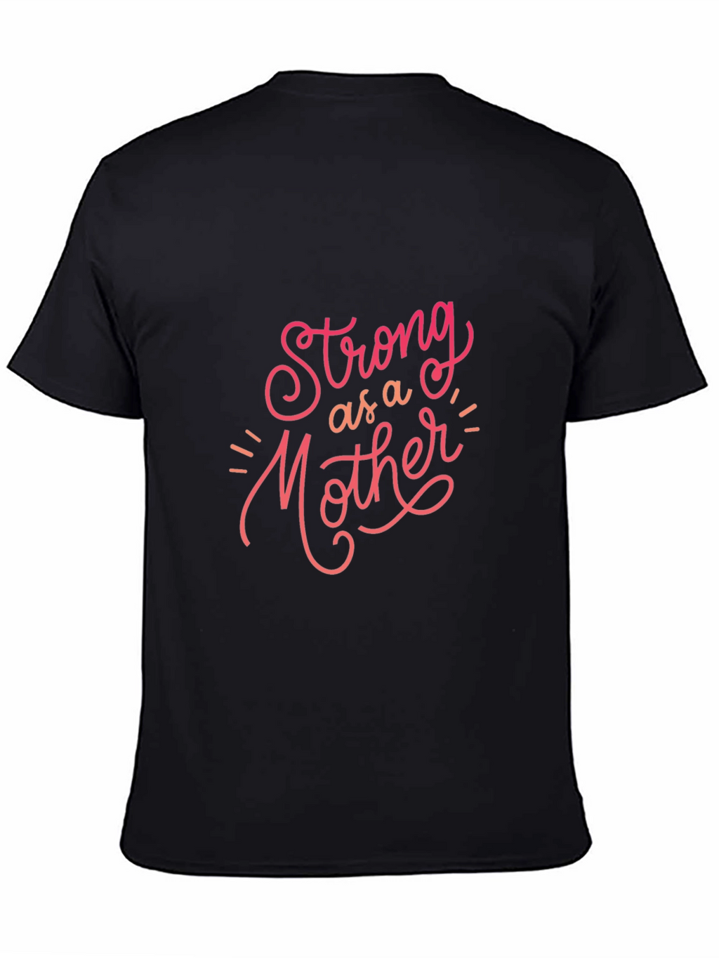Strong as a Mother Graphic Tee - Black