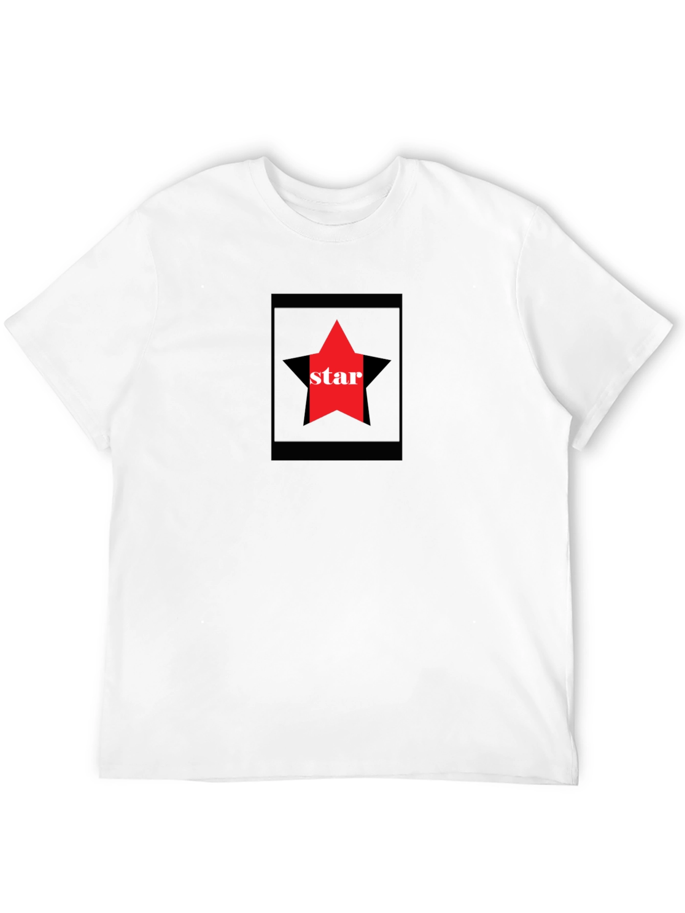 Star Graphic Black T-Shirt