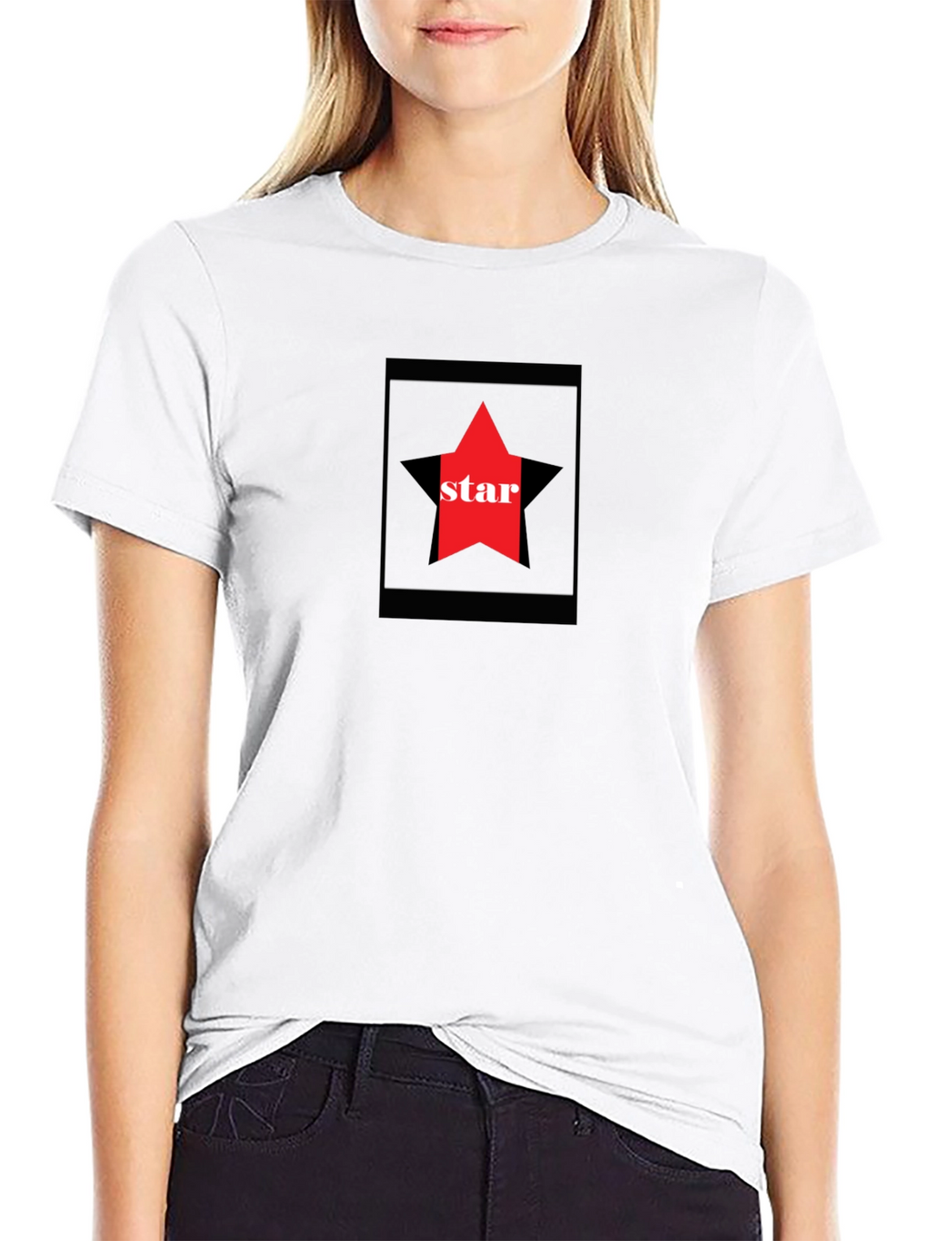 Star Graphic Black T-Shirt
