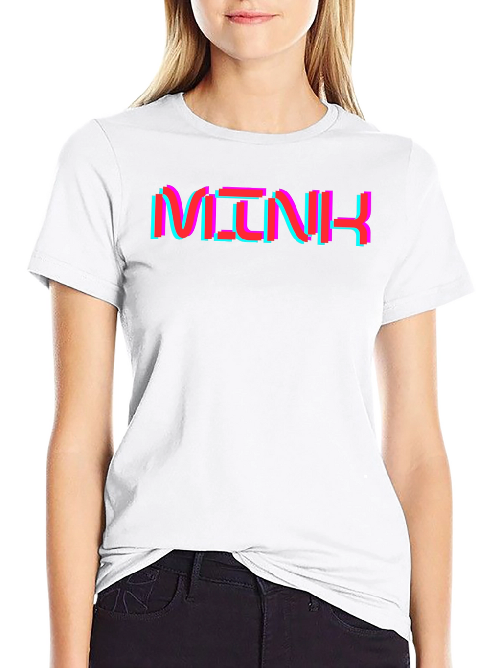Cyberpunk MINK Glitchcore T-Shirt
