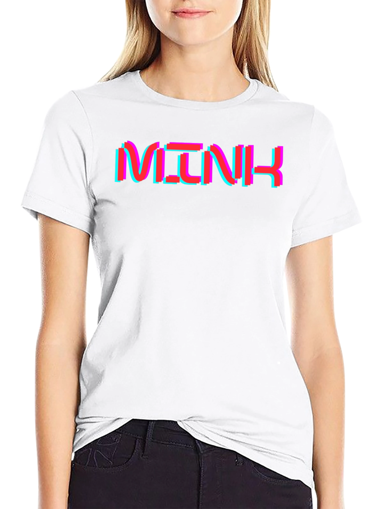 Cyberpunk MINK Glitchcore T-Shirt